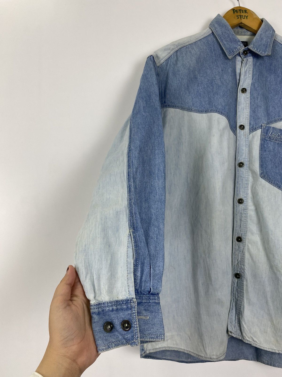 Lee × Vintage Vintage 90’s Lee Cooper Western Denim Jacket Size US M / EU 48-50 / 2 - 9 Thumbnail