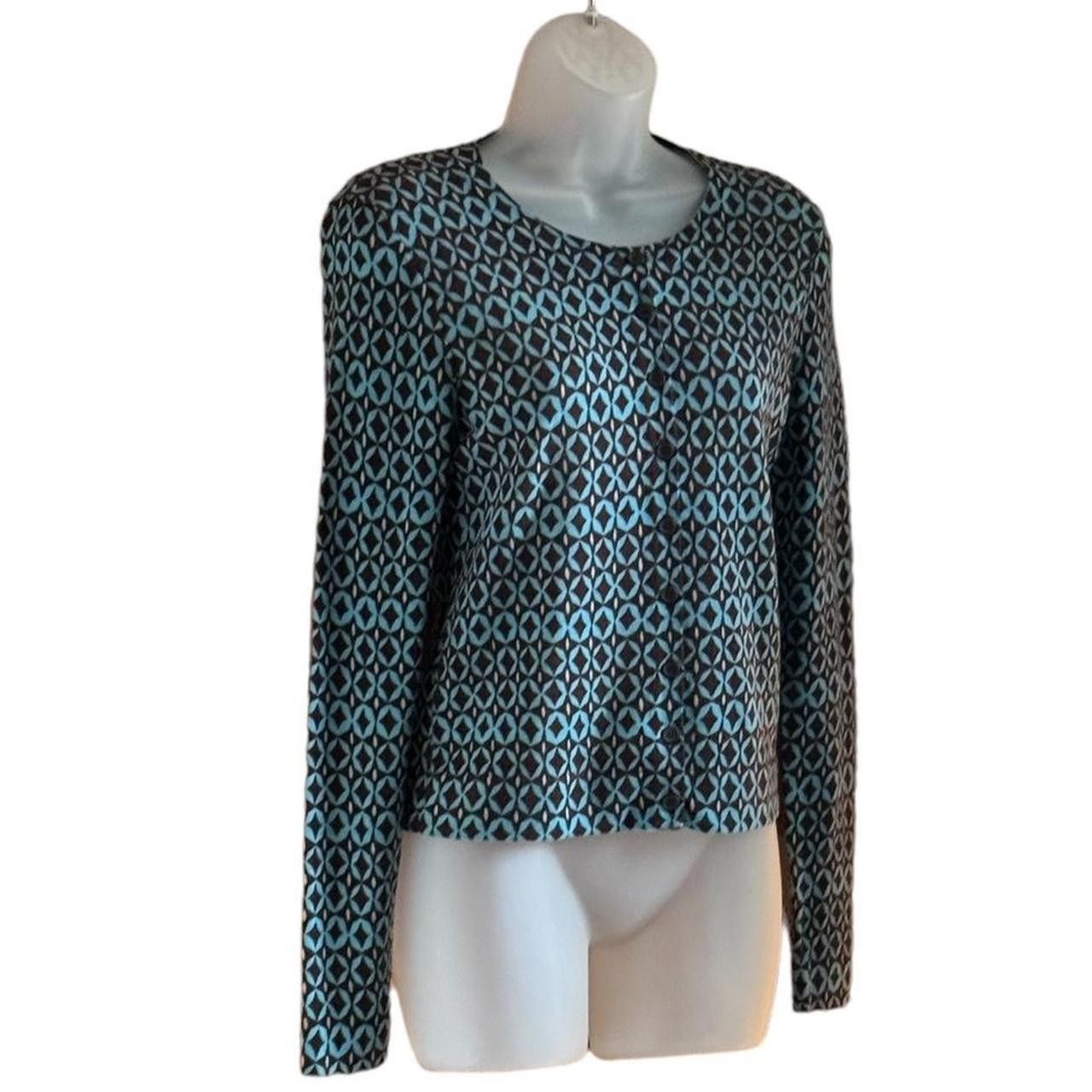 Diane von Furstenberg Diane Von Furstenberg Geometric Cardigan Size S / US 4 / IT 40 - 2 Thumbnail