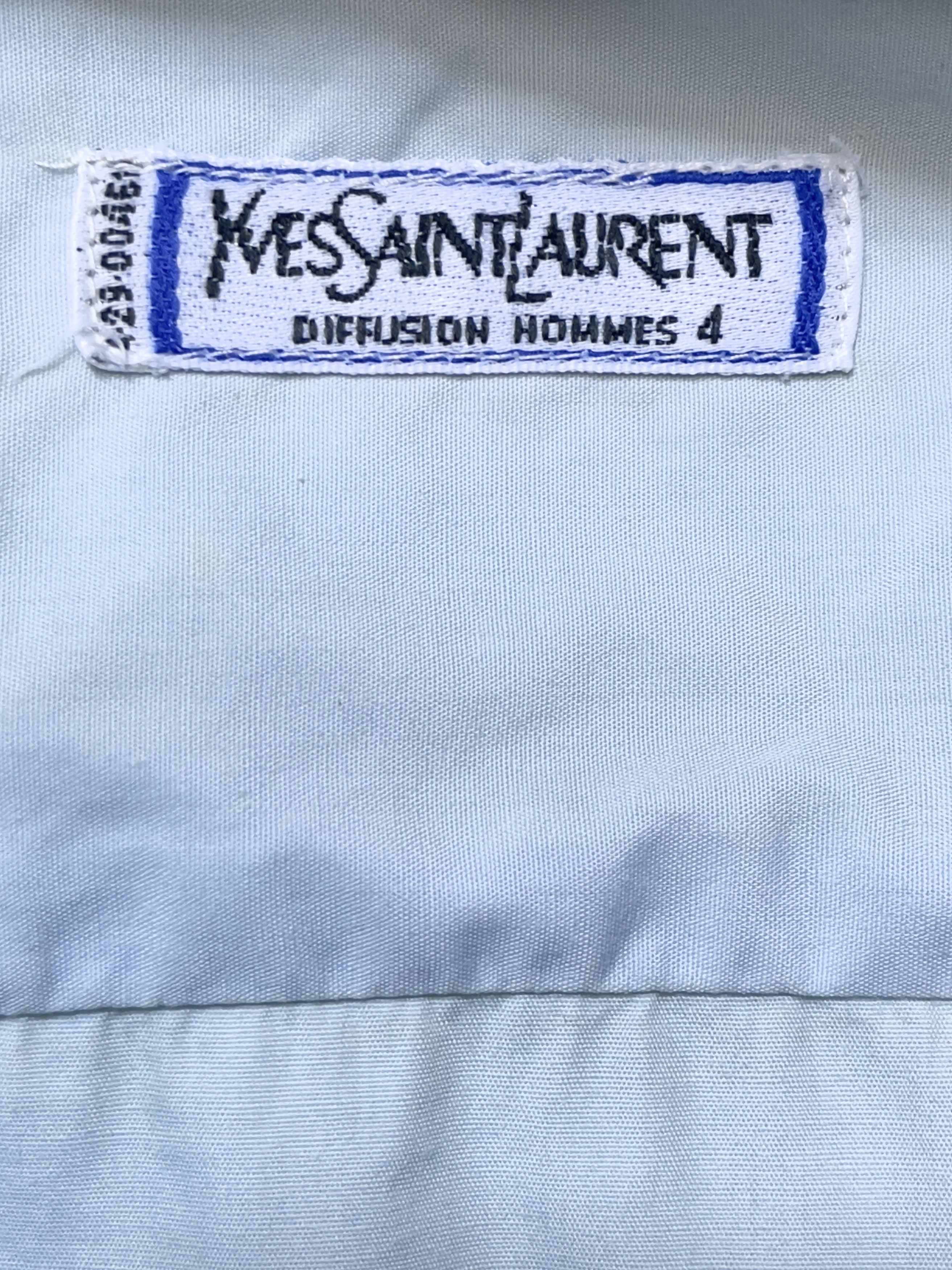 Yves Saint Laurent 🔥 light blue YSL Yves Saint Laurent shirt size L Size US L / EU 52-54 / 3 - 6 Thumbnail