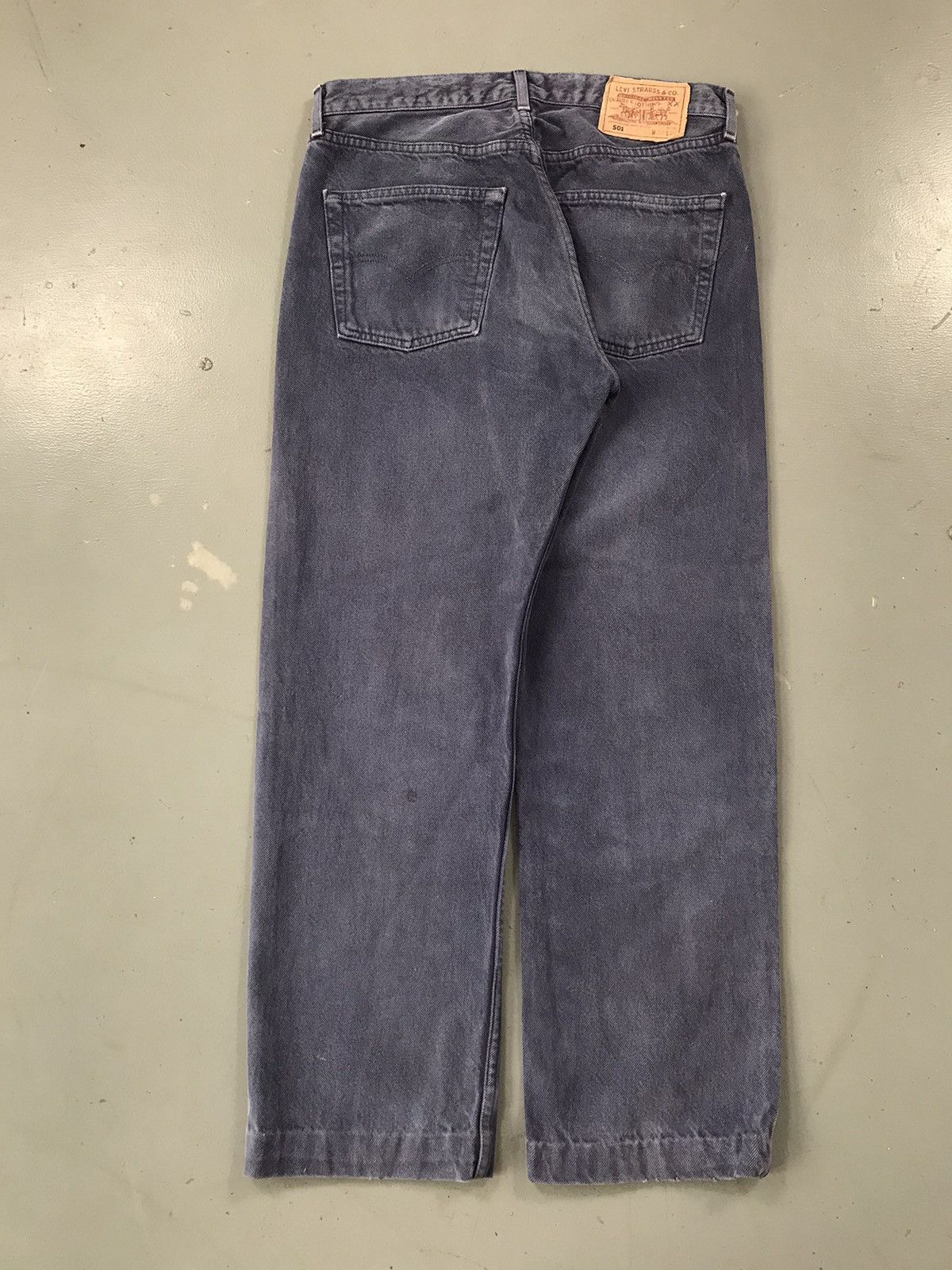 Levi's × Vintage Vintage Levi’s 501 purple paper tag denim Size US 31 - 5 Thumbnail