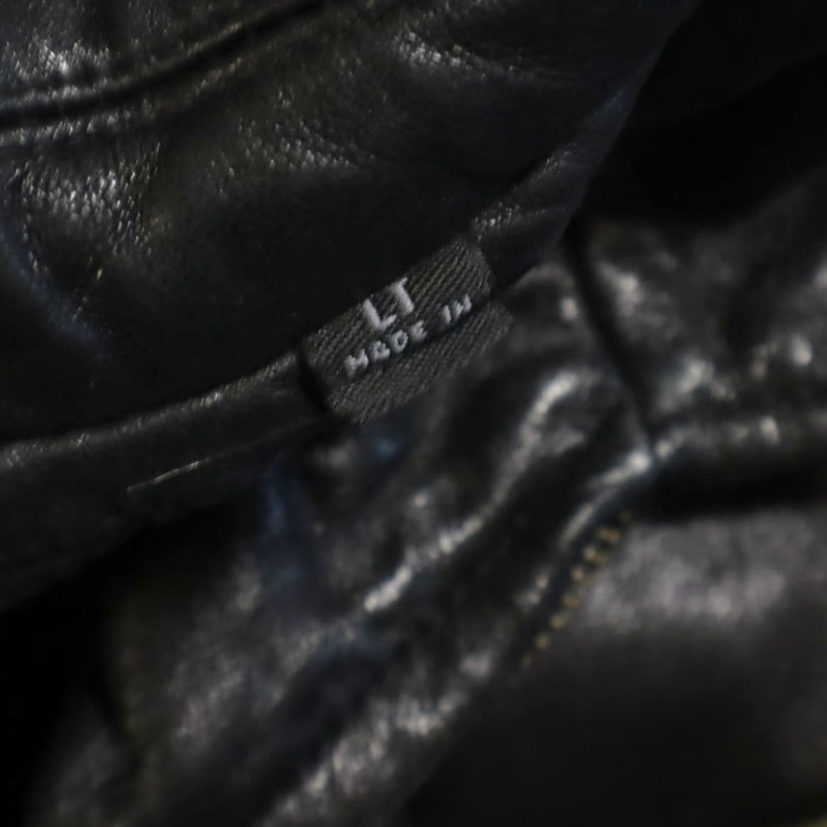 Roundtree & Yorke Roundtree & York 100% Lambskin Leather Jacket Black Men's LT Jacket Mens LT Roundtree & York 100% Lambskin Leather Solid Long Sleeve Black Men LT Size US L / EU 52-54 / 3 - 6 Thumbnail