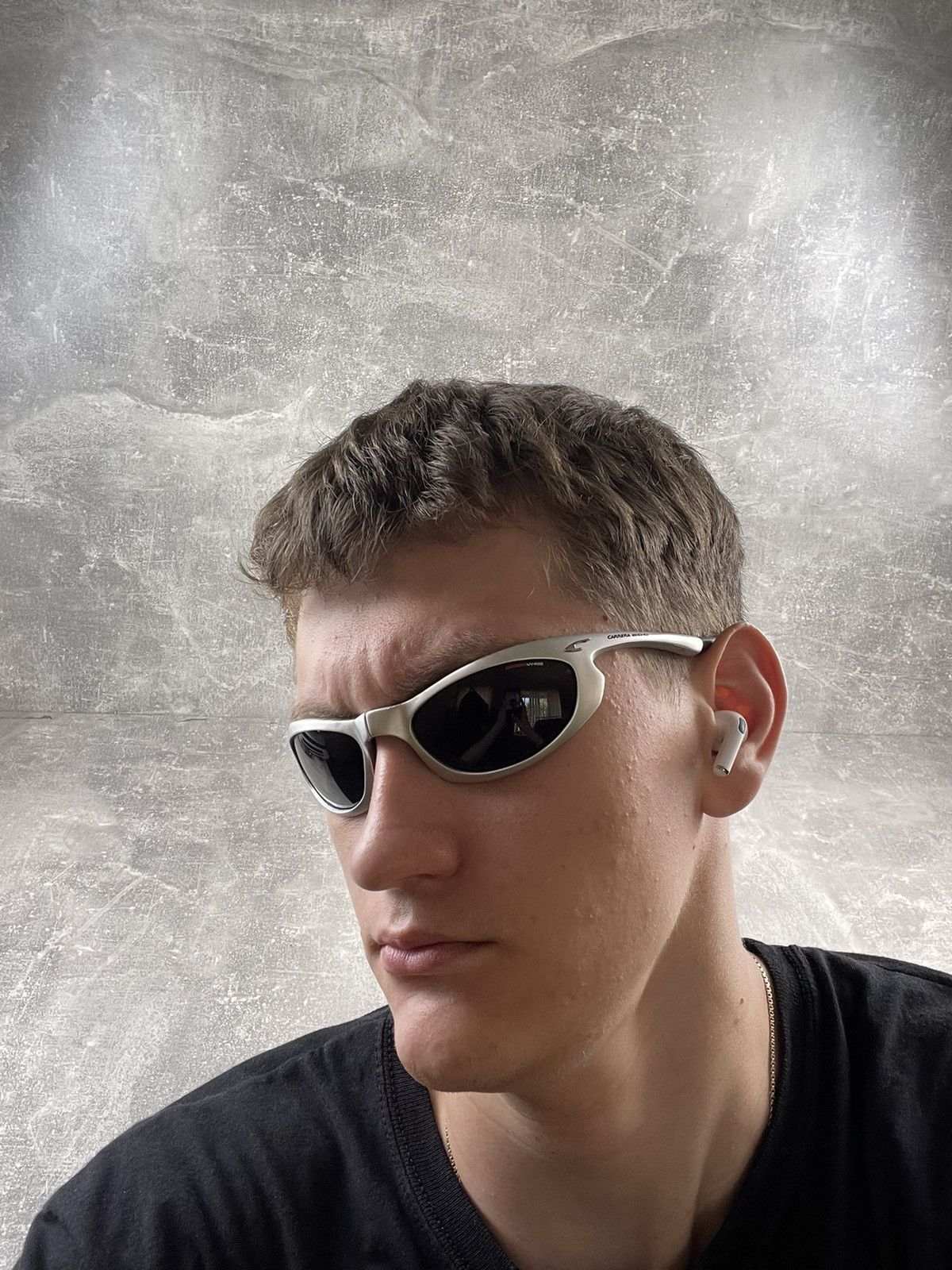 Carrera × Vintage Vintage Carerra EGG Archives Transformer Gray Sunglasses Size ONE SIZE - 14 Thumbnail
