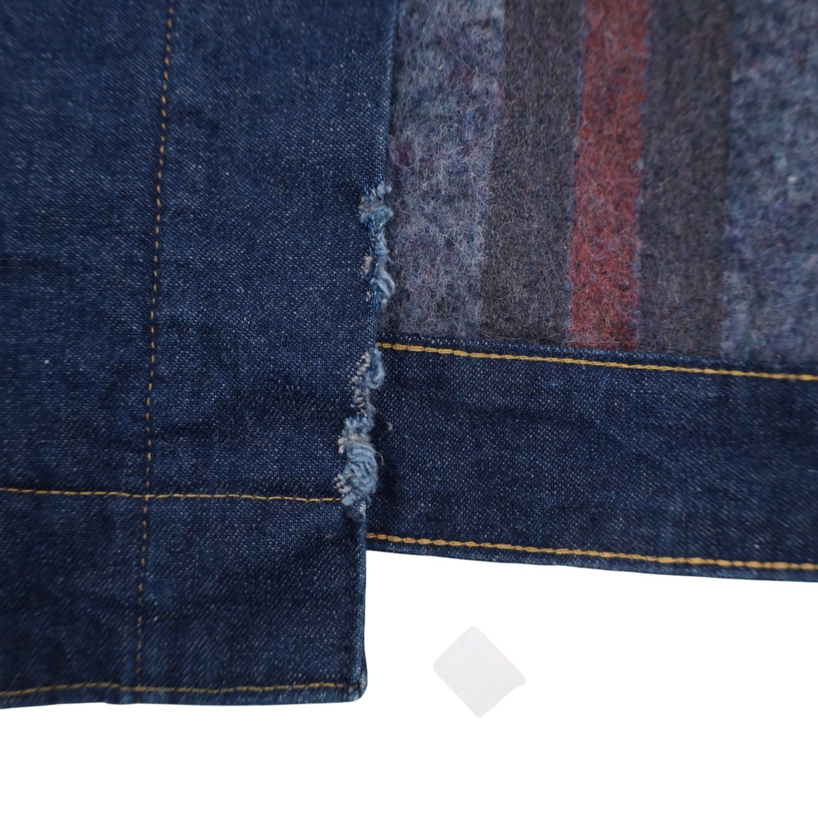 Sears × Vintage VTG Sears Roebuck Blanket Lined Denim Chore Jacket Jacket Size US XL / EU 56 / 4 - 12 Thumbnail