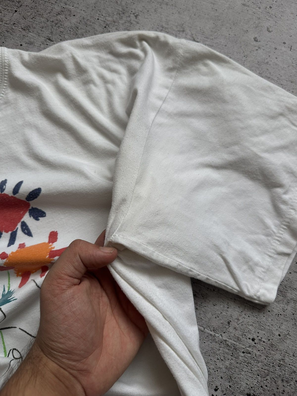 Vintage 1998 Succ. Picasso Bouquet of Flowers Art Graphic T shirt Size US XL / EU 56 / 4 - 14 Thumbnail