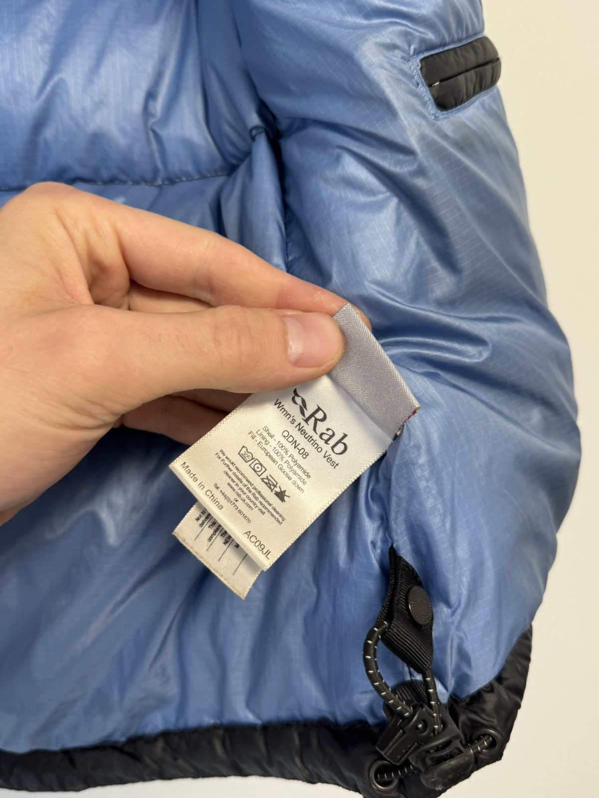 Rab Rab Neutrino Down Black Puffer Vest Gilet Pertex Insulated Size XL / US 12-14 / IT 48-50 - 17 Thumbnail