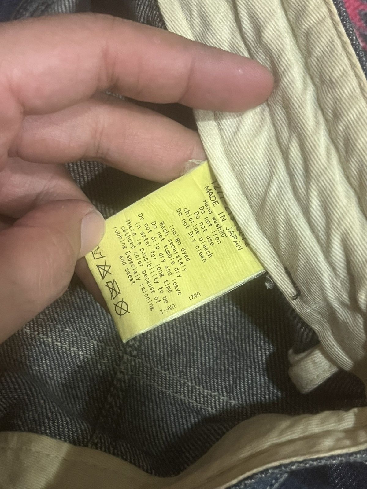 Japanese Brand Vintage Japanese Brand Raw-Tex Fatigue Jeans Pants Size US 30 / EU 46 - 14 Thumbnail