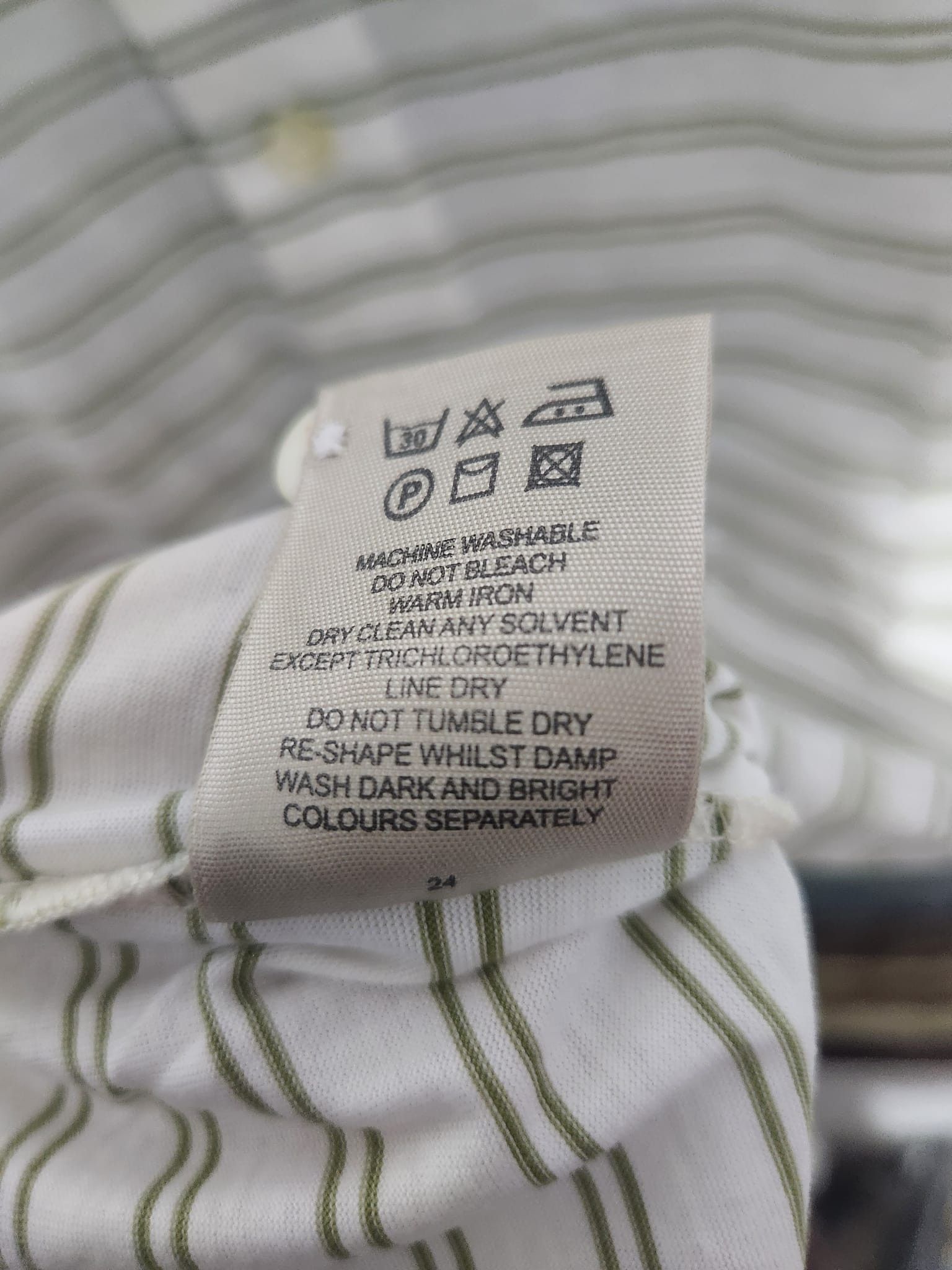 Burberry × Vintage Burberry London Made in Italy Stripe Polo Shirt Size US M / EU 48-50 / 2 - 5 Thumbnail