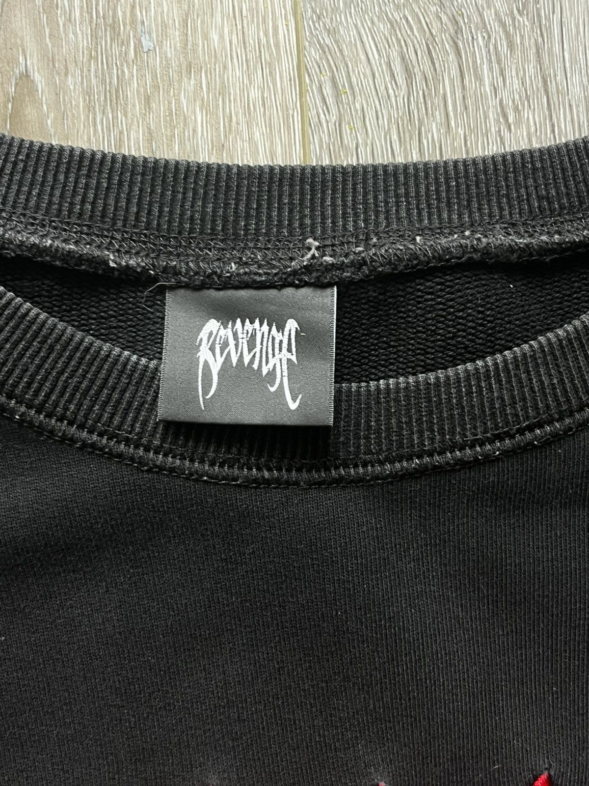 Revenge Revenge Black Sweatshirt Size Large Size US L / EU 52-54 / 3 - 5 Thumbnail