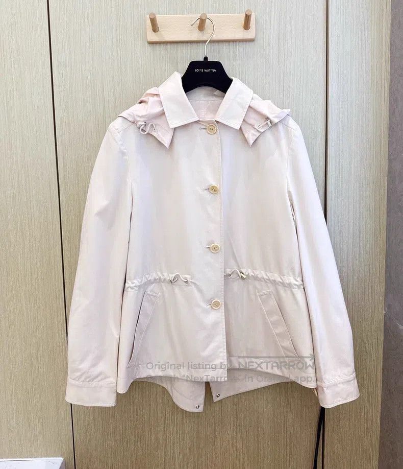 Loro Piana Loro Piana Beige Trench Coat Jacket Reversible Design Size XS / US 0-2 / IT 36-38 - 1 Thumbnail