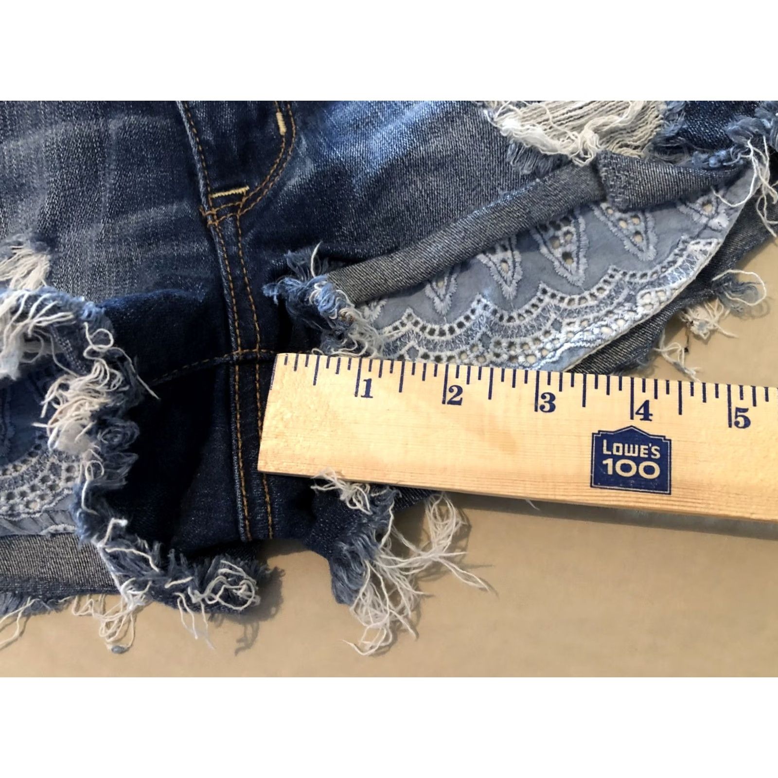 American Eagle Outfitters Womens American Eagle Outfitter Denim Shorts 8 Jean Blue Size 30" / US 8 / IT 44 - 7 Thumbnail