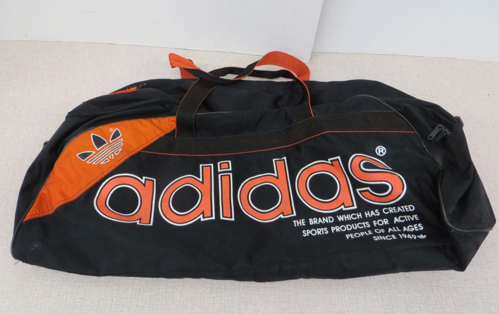 Adidas Vintage Adidas Gym Bag Size ONE SIZE - 1 Thumbnail