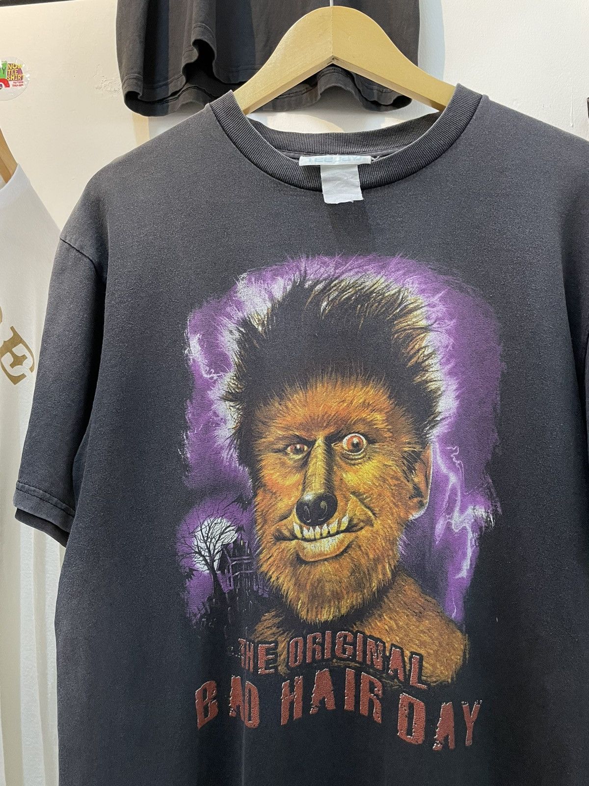 Vintage The Wolf Man 90's horror movie Size US L / EU 52-54 / 3 - 1 Thumbnail