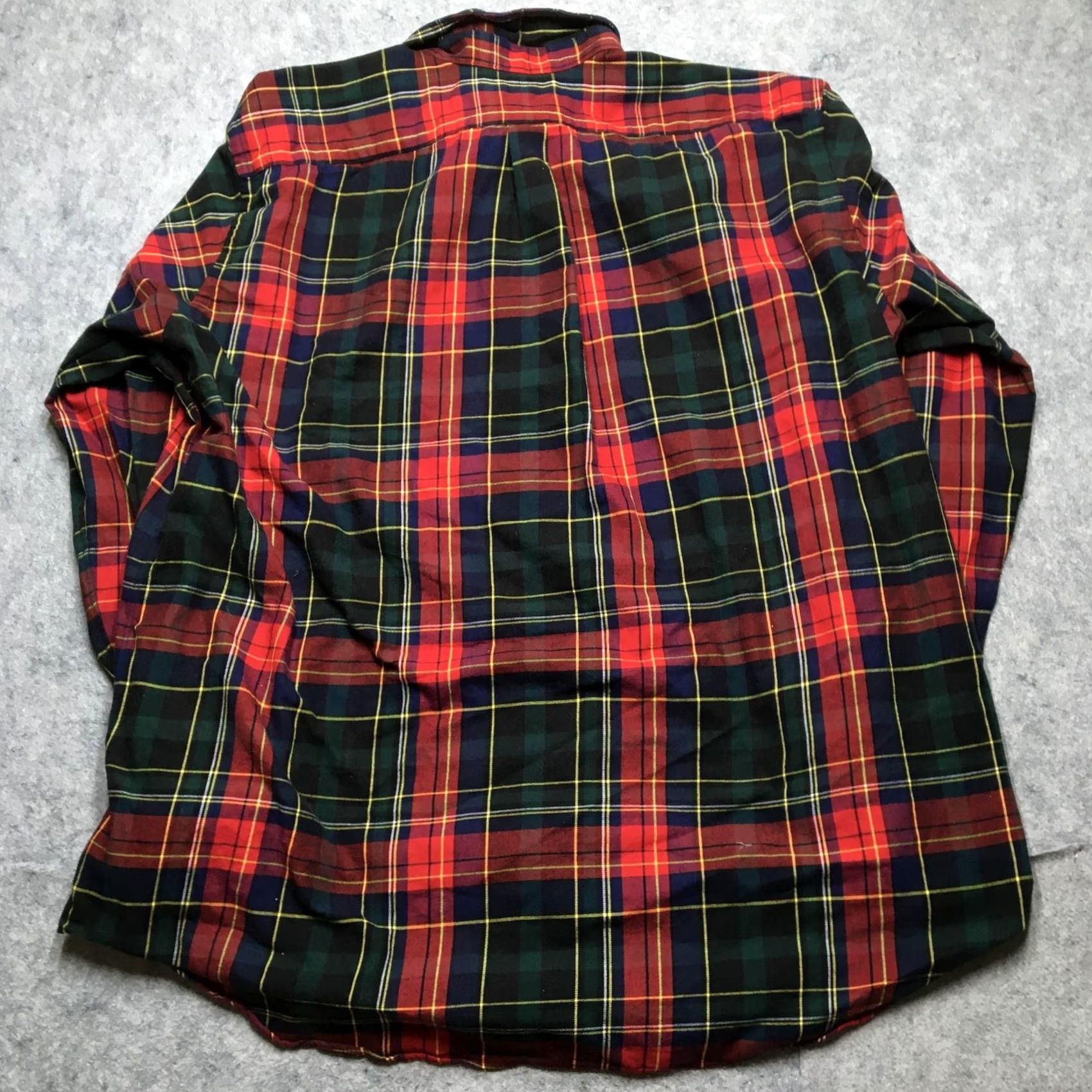 Ralph Lauren Ralph Lauren Performance Shirt Mens 3XLT Red Plaid Button-Down Flannel Classic Shirt Size US XXL / EU 58 / 5 - 6 Thumbnail