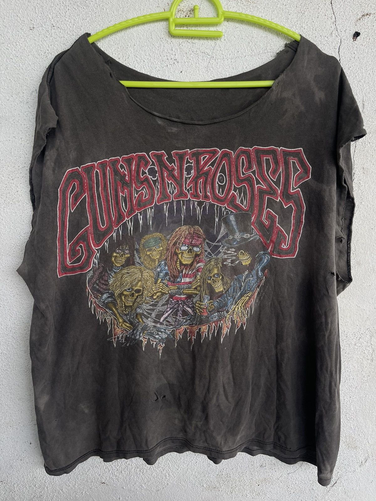 Brockum × Guns N' Roses × Vintage Vtg Gun N Roses Album Use Your Illusion Promo Tees Size US XL / EU 56 / 4 - 1 Thumbnail