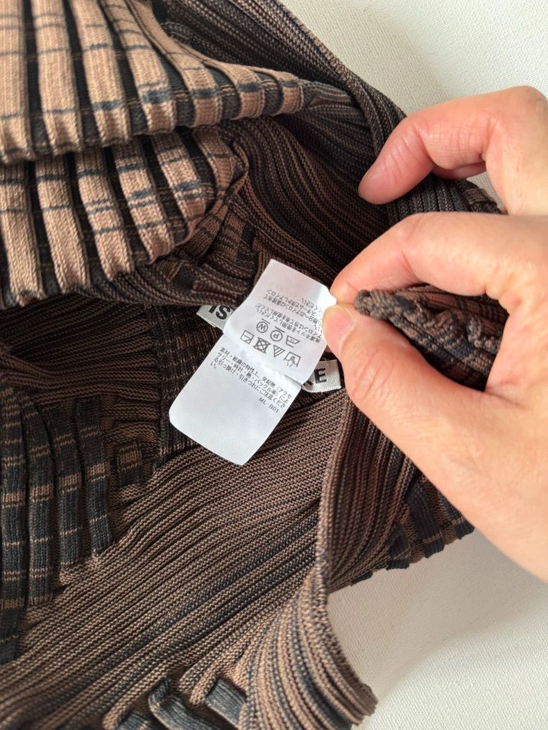 Issey Miyake issey miyake size:2 Dark brown vest Size XXS / US 00 / IT 34 - 6 Thumbnail