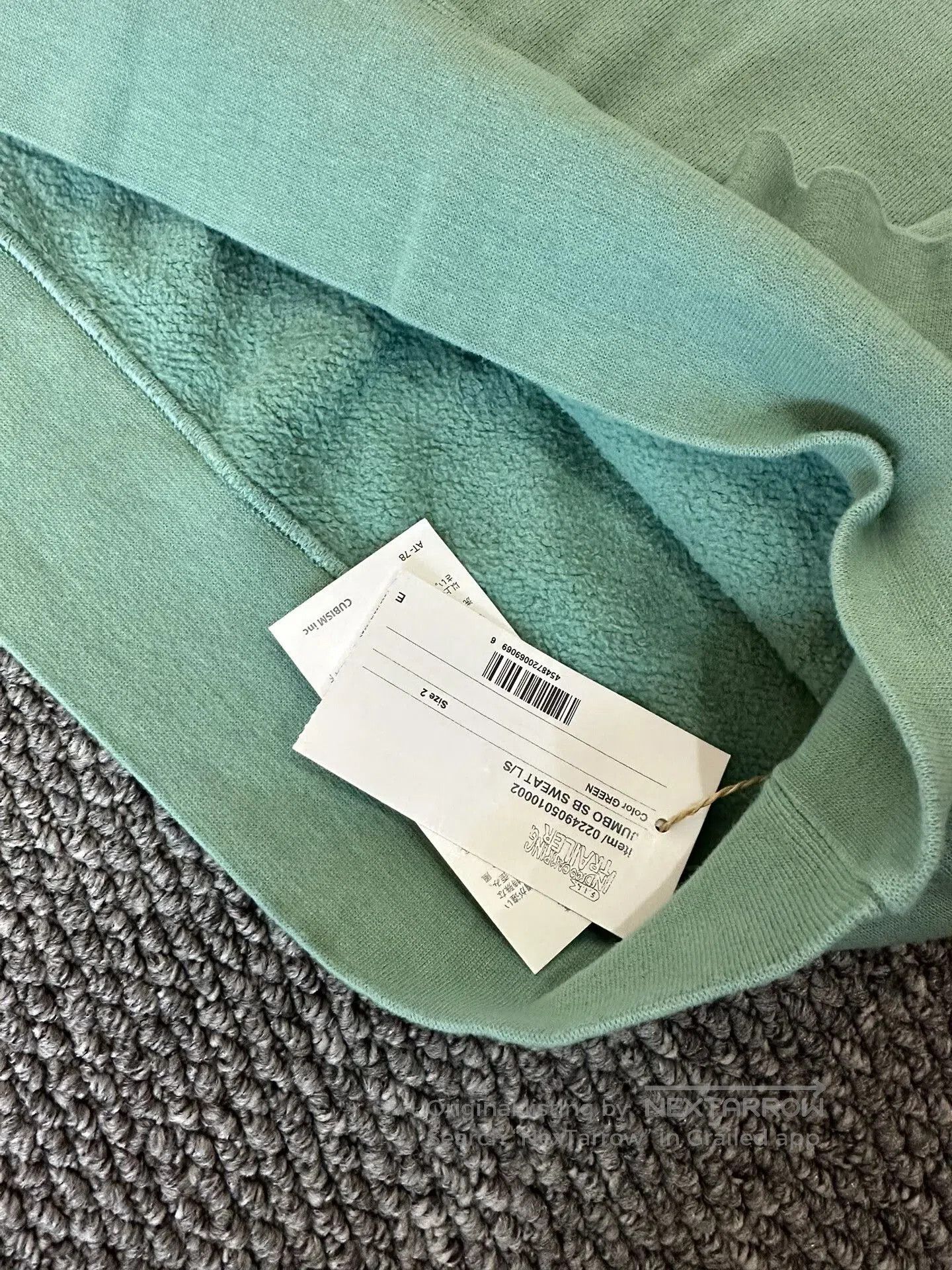 Visvim visvim ict line jumbo sweatshirt in new color. Size US L / EU 52-54 / 3 - 3 Thumbnail