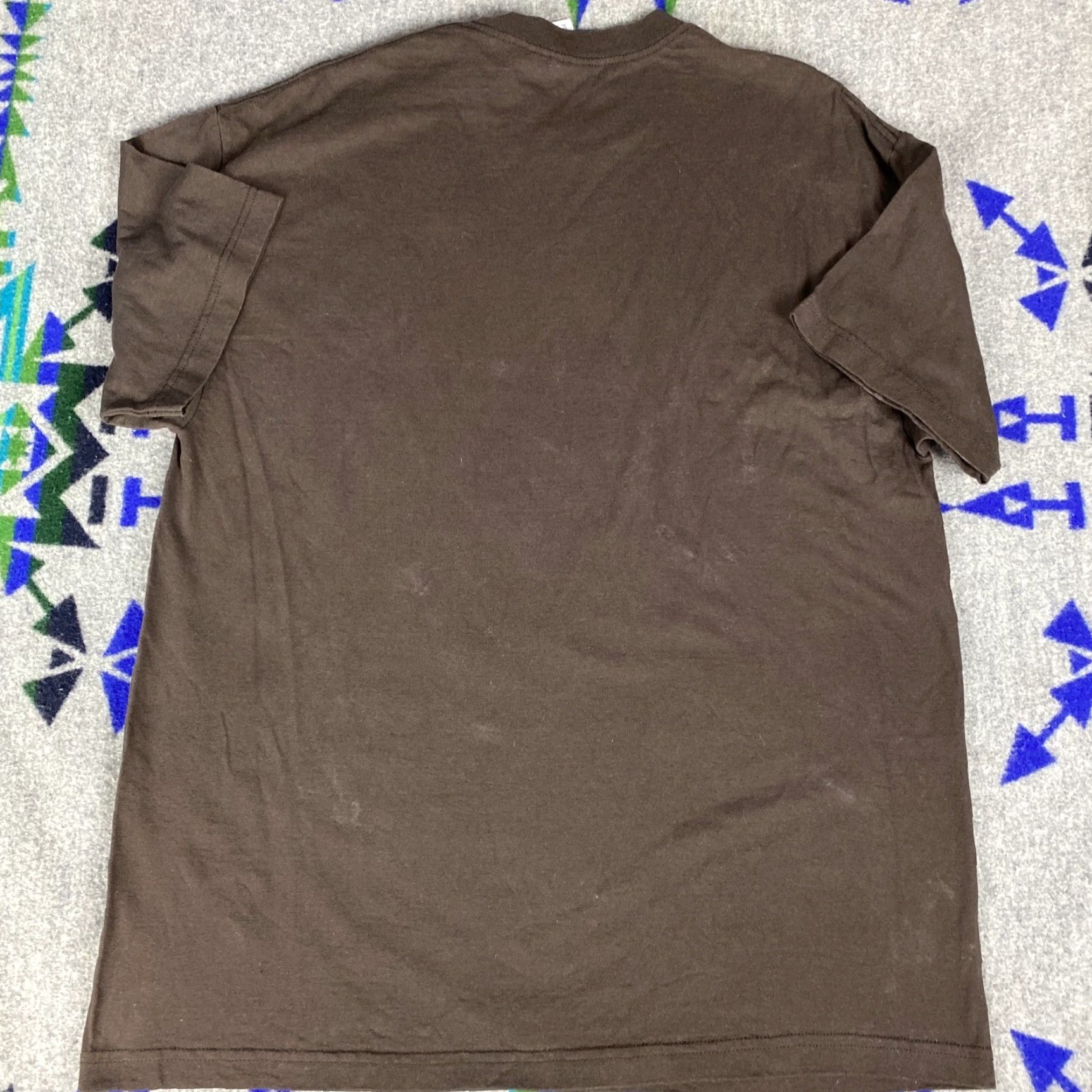 Vintage VINTAGE Jimi Hendrix Tee T Shirt Head Logo Mens XL Brown Shirt Size US XL / EU 56 / 4 - 6 Thumbnail