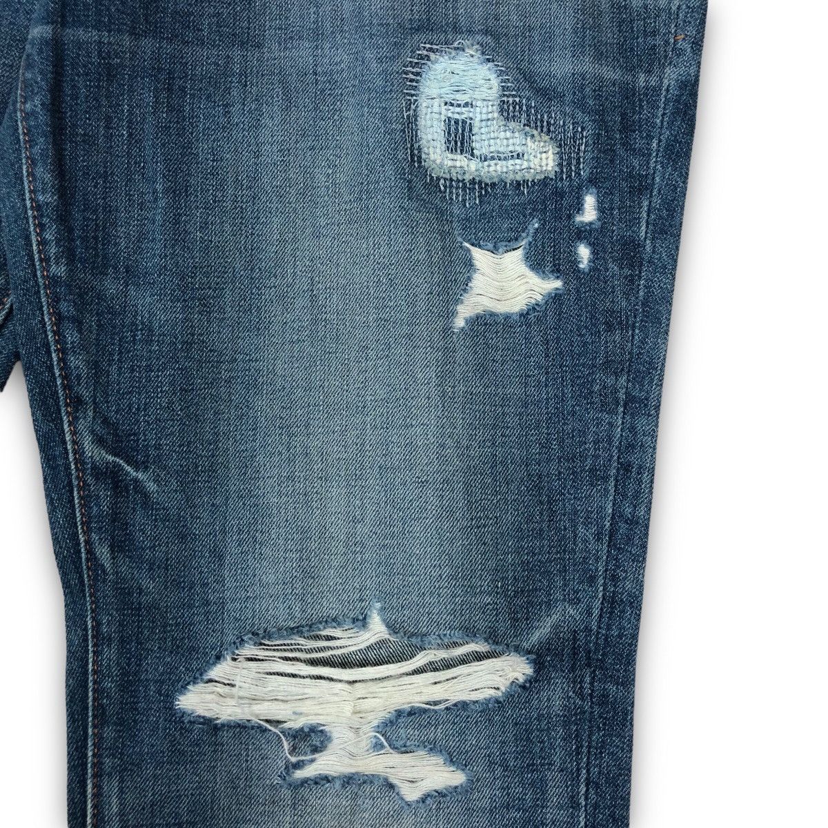 Abercrombie & Fitch Vintage Abercrombie and Fitch Distressed Womenswear Denim Size 33" - 9 Thumbnail