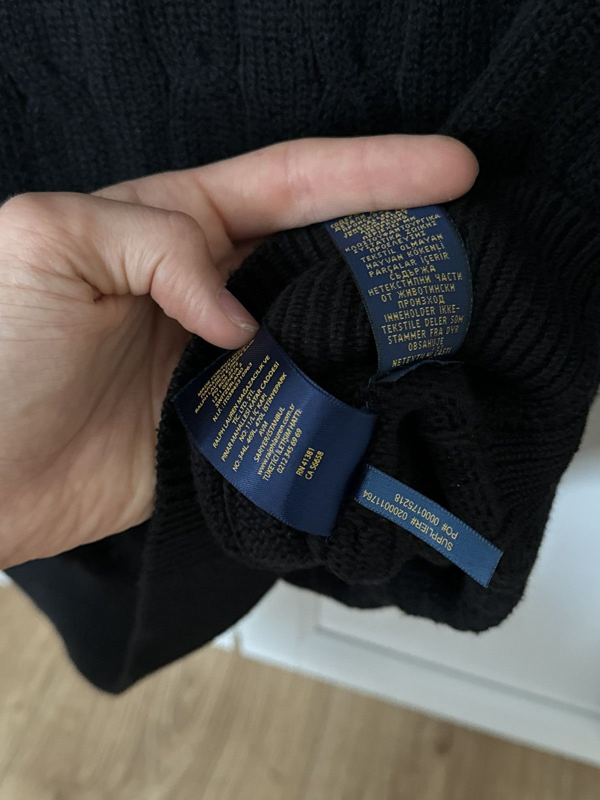 Polo Ralph Lauren × Ralph Lauren Polo Ralph Lauren rare sweater avant garde style wool a Size US L / EU 52-54 / 3 - 8 Thumbnail