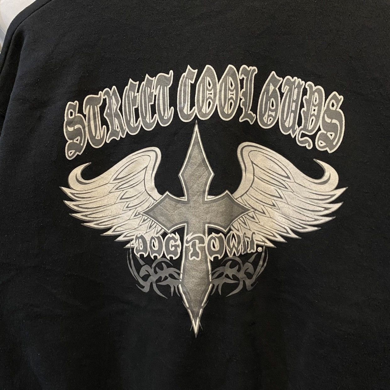 Dogtown Vintage Dogtown 'Street Cool Crews' Wing Cross Sweatshirt Size US L / EU 52-54 / 3 - 5 Thumbnail