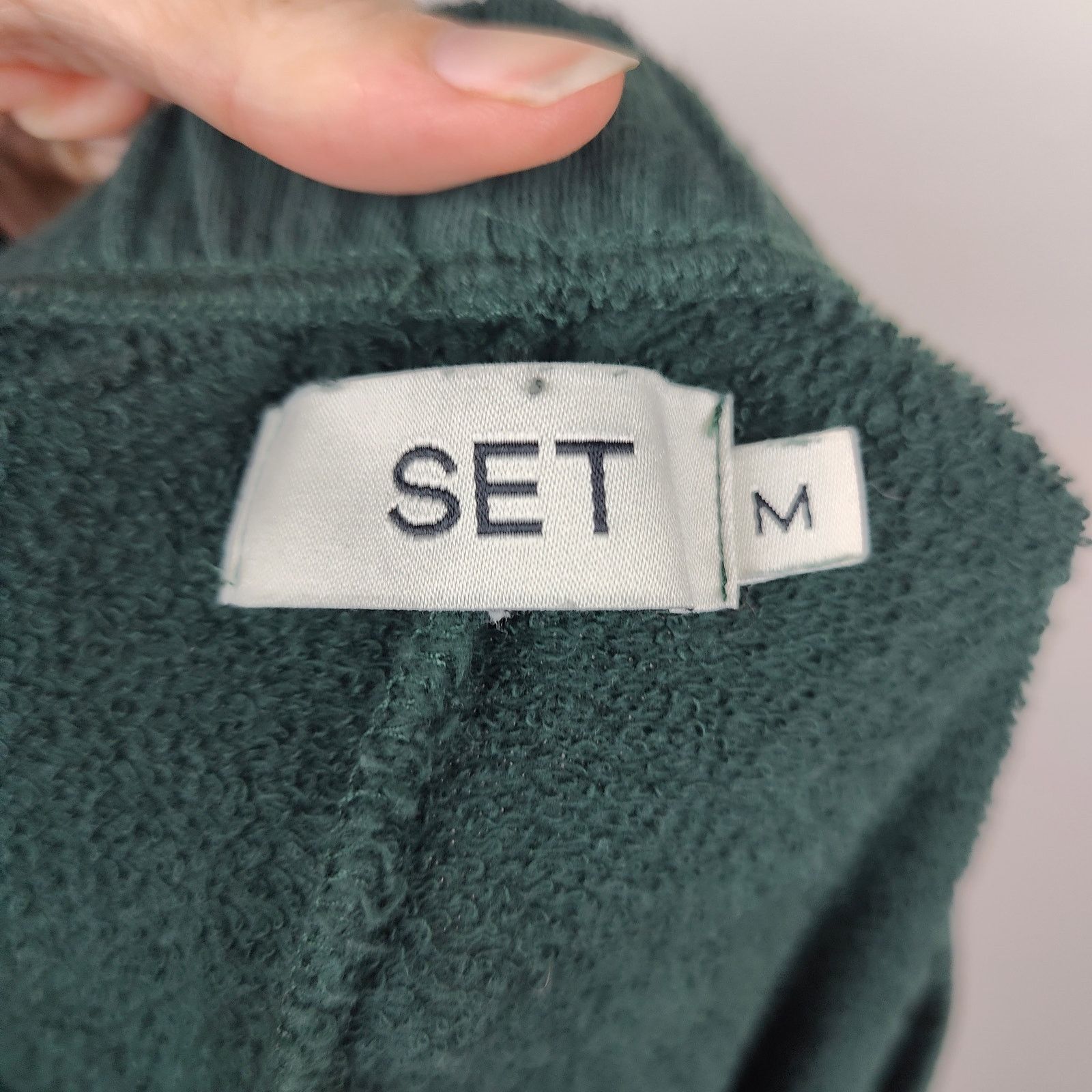 Other Set Active Sweatpants Womens Medium Dark Green Size 28" / US 6 / IT 42 - 5 Thumbnail