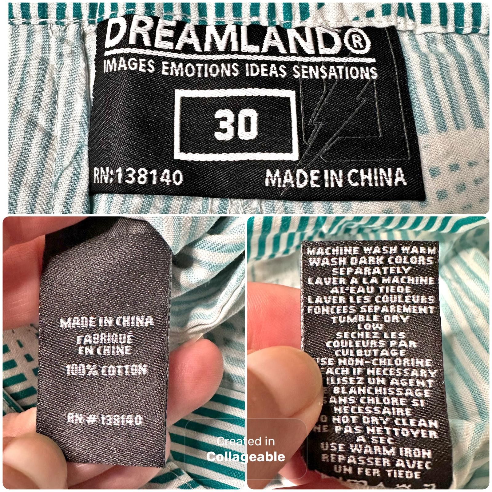 Dreamland Syndicate NWT Dreamland Floral Striped Bermuda Shorts 10 inch Men’s 30 Size US 30 / EU 46 - 7 Thumbnail