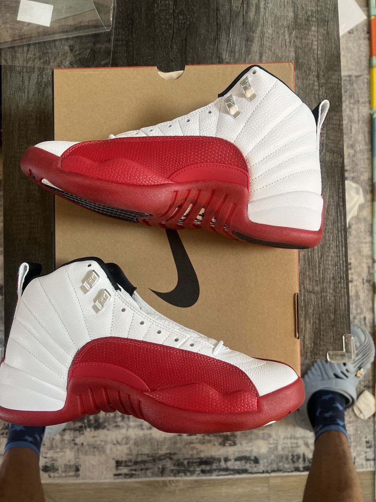 Jordan Brand Air Jordan 12 Retro Cherry Size US 8.5 / EU 41-42 - 7 Thumbnail