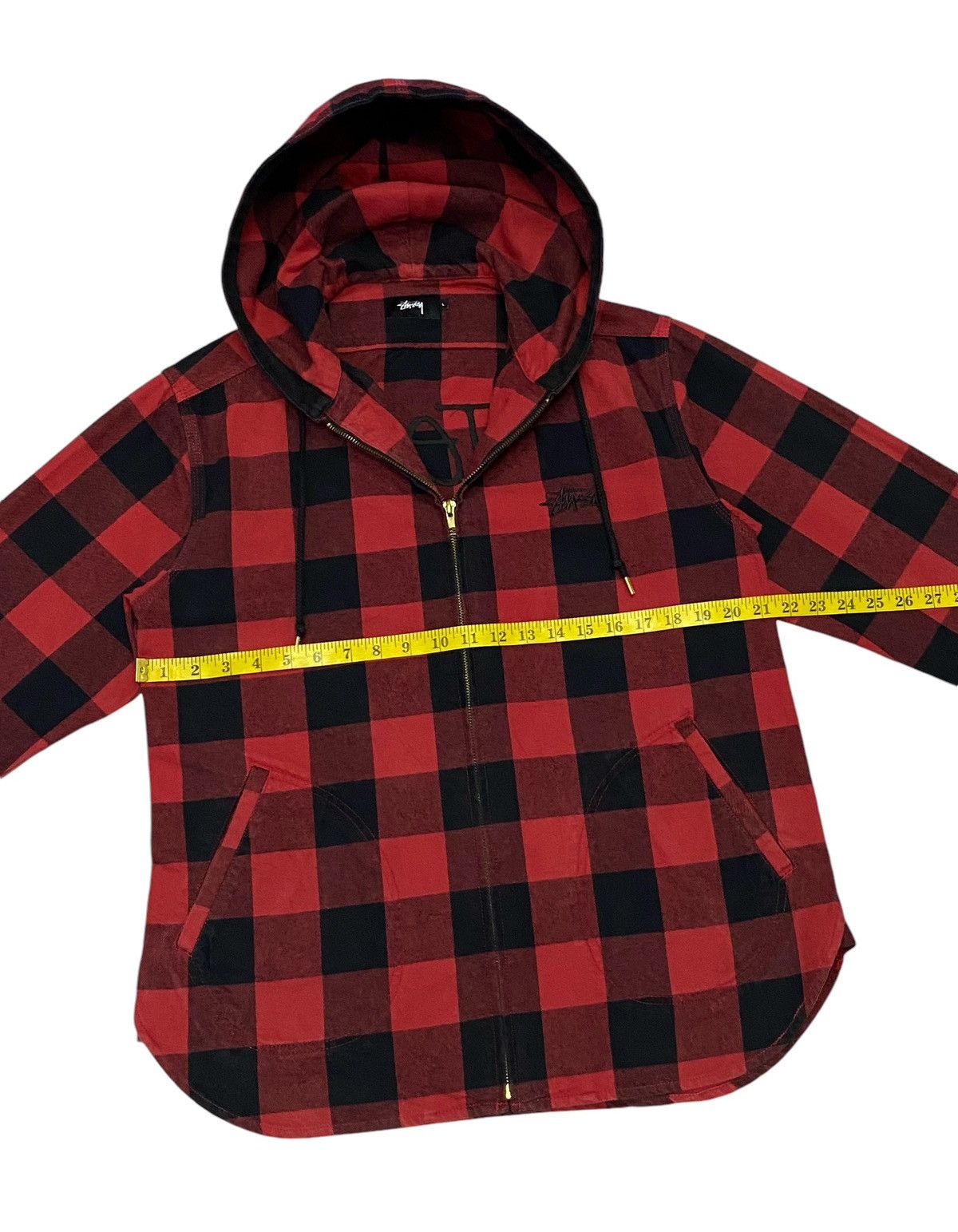 Stussy International Tribe Flannel Zipper Hoodie