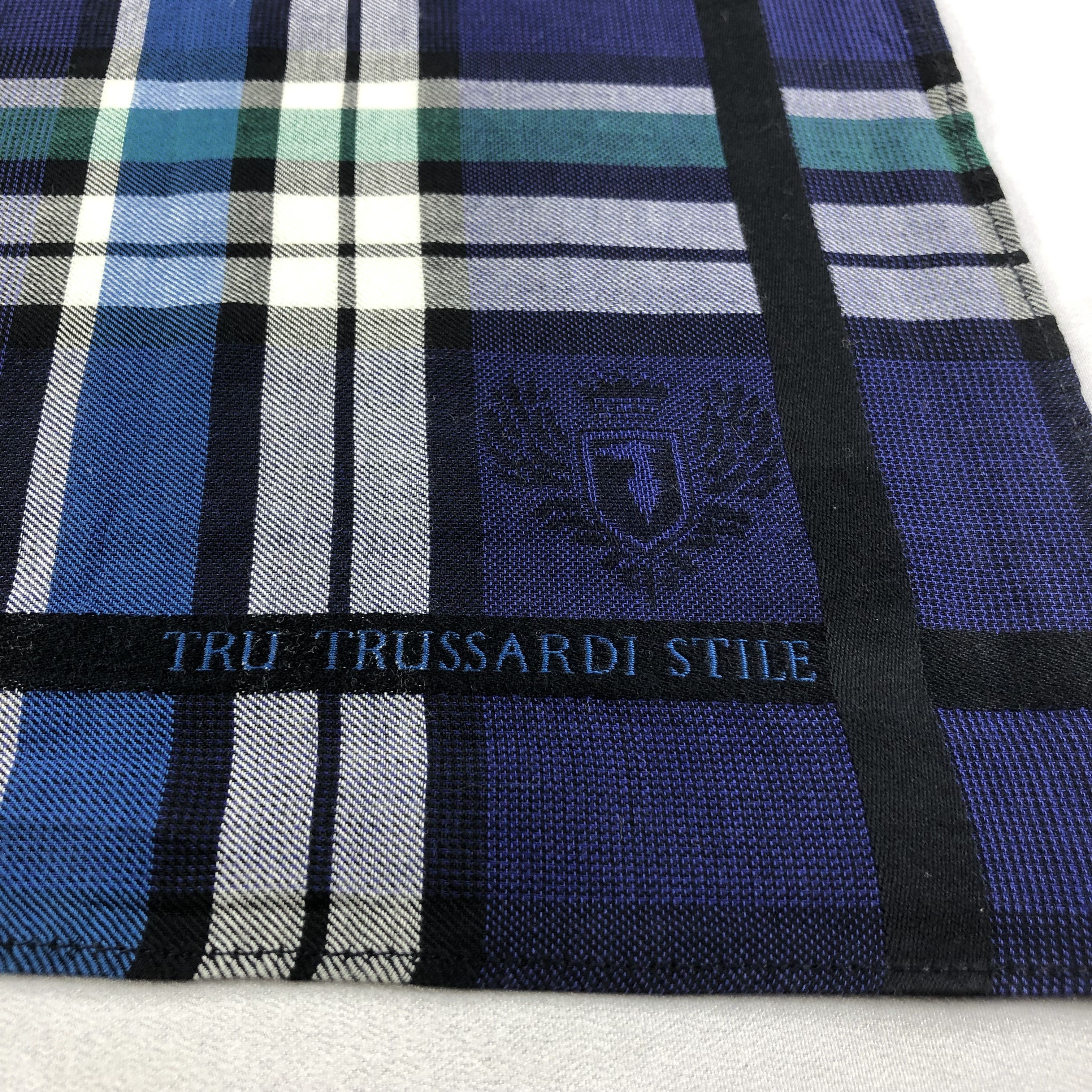 Trussardi Trussardi Handkerchief Neckerchief Bandana H1518 Size ONE SIZE - 4 Thumbnail