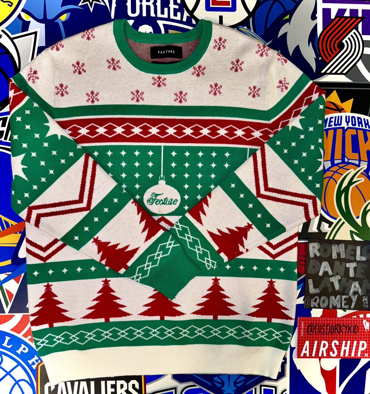 Designer × Feature Christmas Feature Las Vegas Supreme AO Sweater Sample Size US XL / EU 56 / 4 - 2 Thumbnail