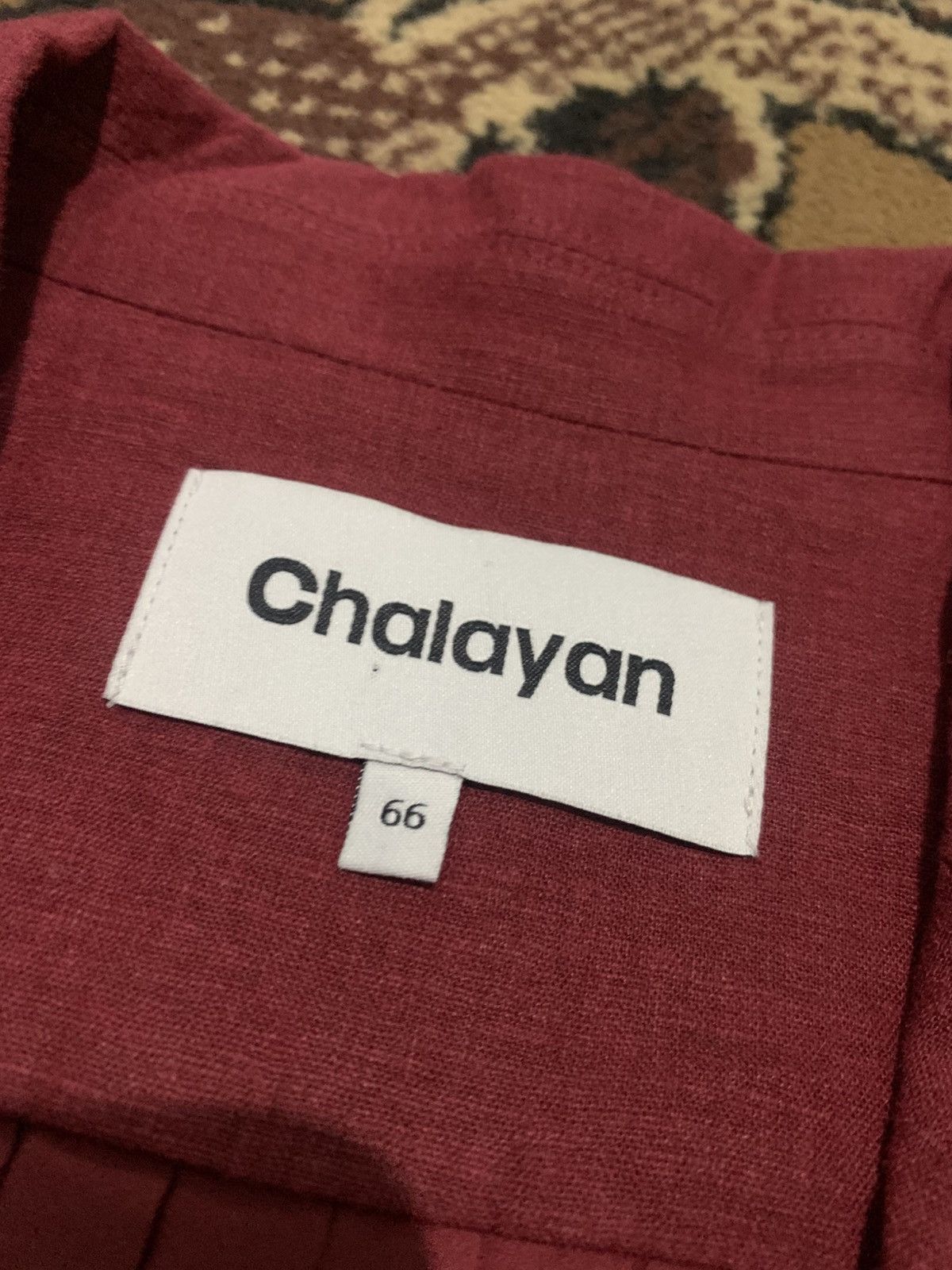 Hussein Chalayan Red Blazer Chalayan Hussein Chalayan Size M / US 6-8 / IT 42-44 - 3 Thumbnail