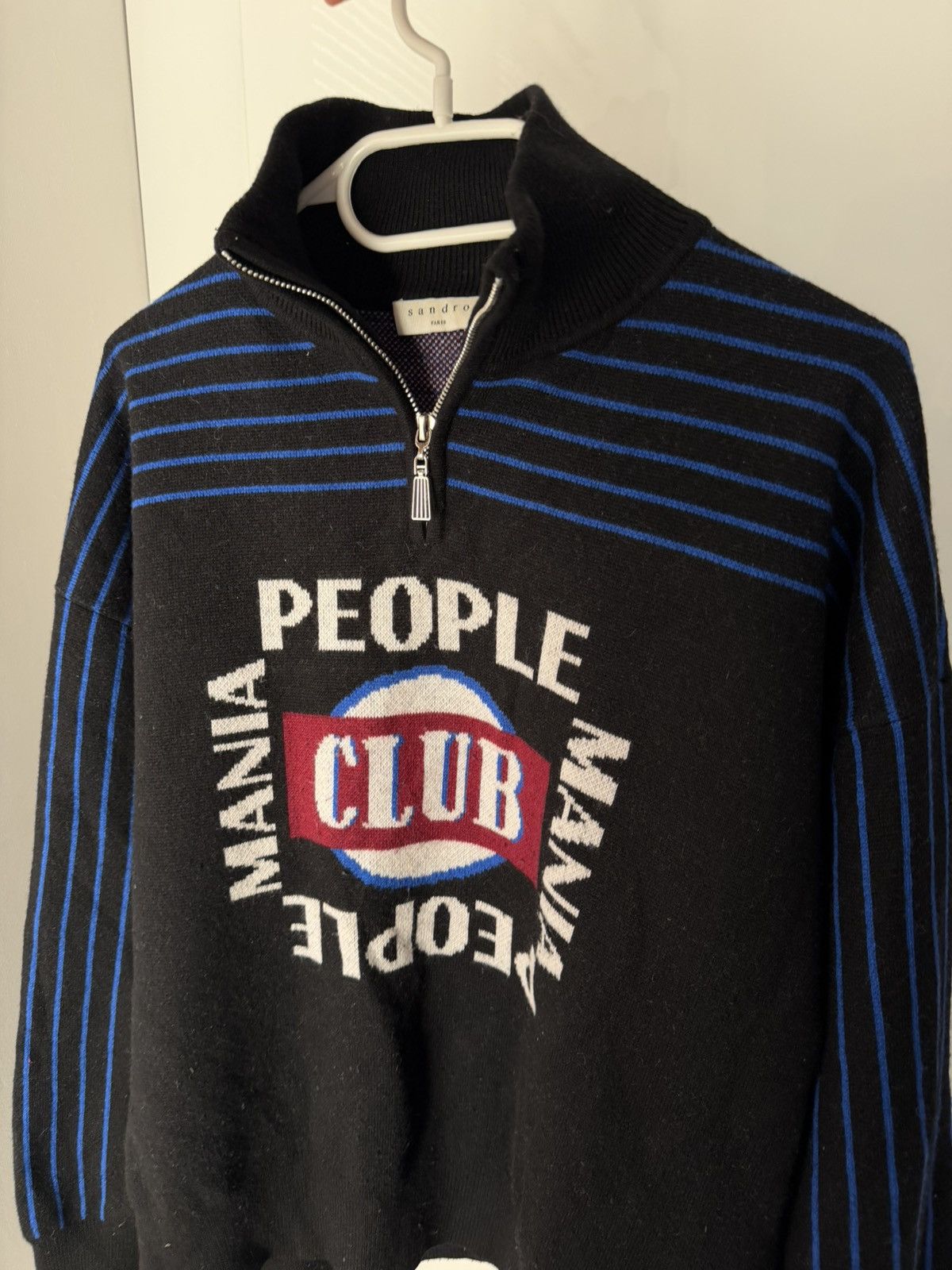 Sandro Sandro Paris Mania Graphic Sweter Size US M / EU 48-50 / 2 - 10 Thumbnail
