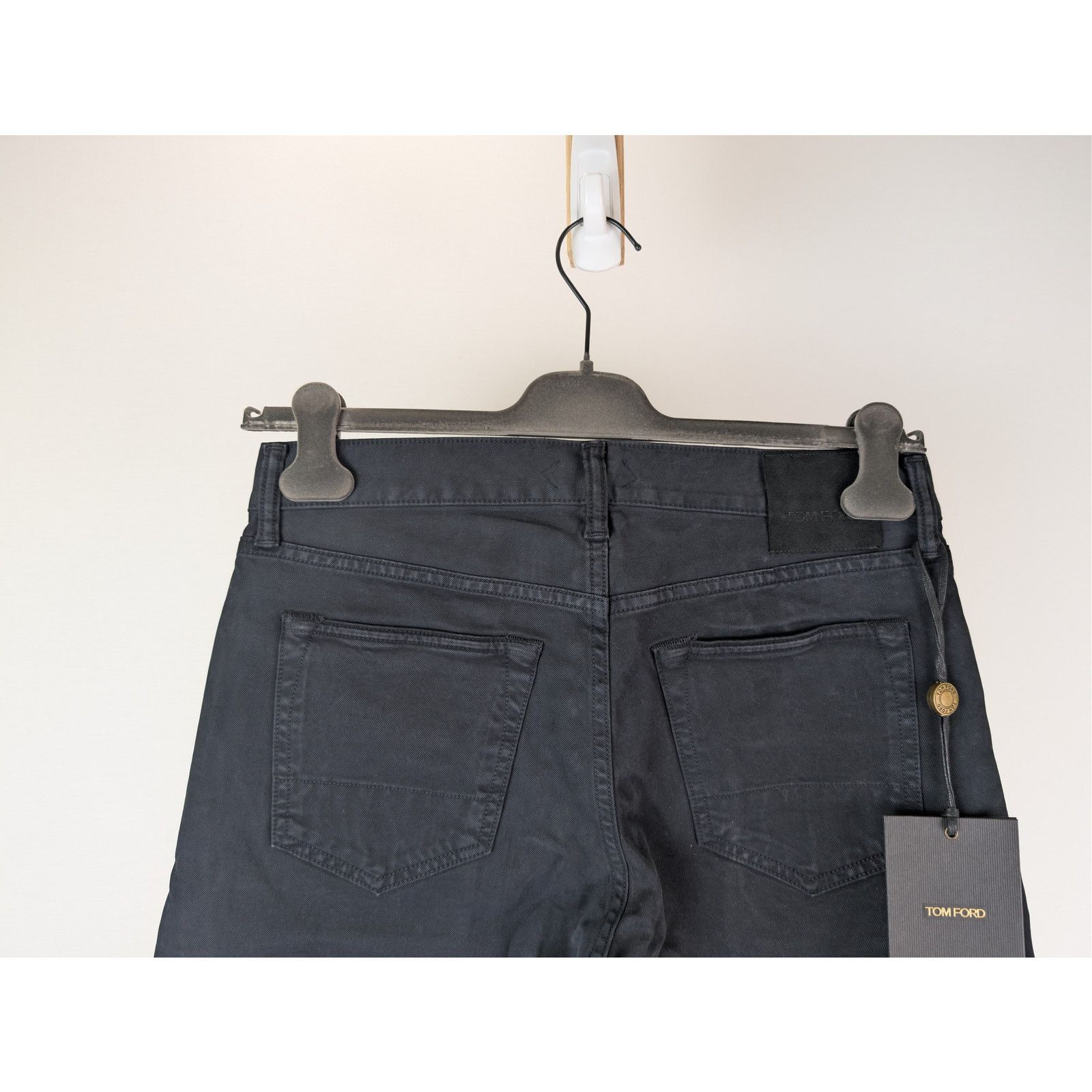 Tom Ford o1rshd1 Straight Fit Denim Jeans in Navy Blue Size US 30 / EU 46 - 11 Thumbnail