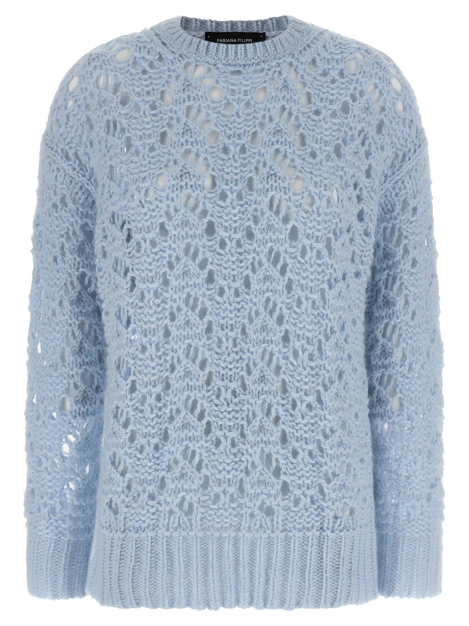 Fabiana Filippi Openwork sweater Size M / US 6-8 / IT 42-44 - 1 Thumbnail