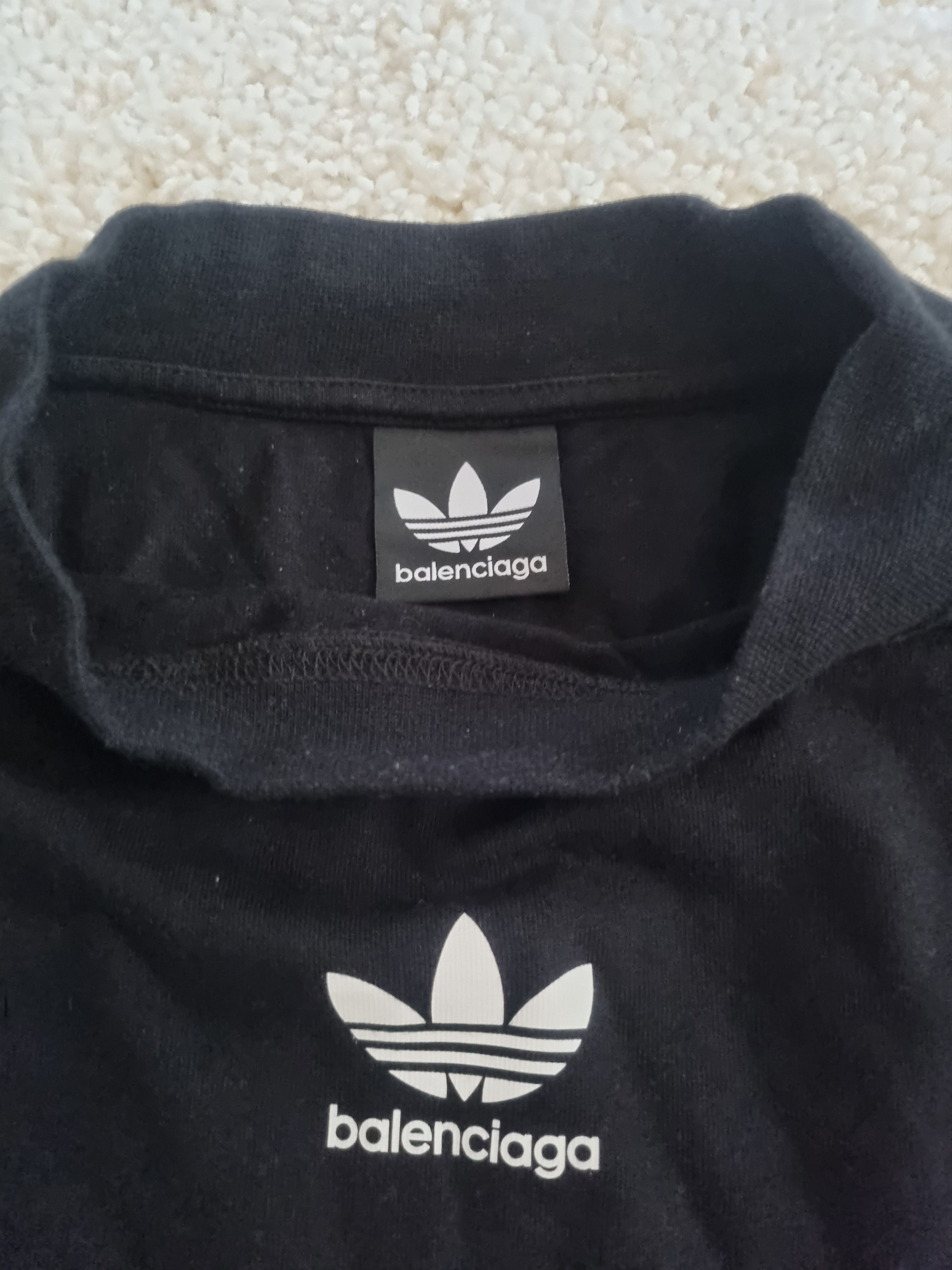 Adidas × Balenciaga Balenciaga × Adidas Longsleeve Black Size US M / EU 48-50 / 2 - 3 Thumbnail