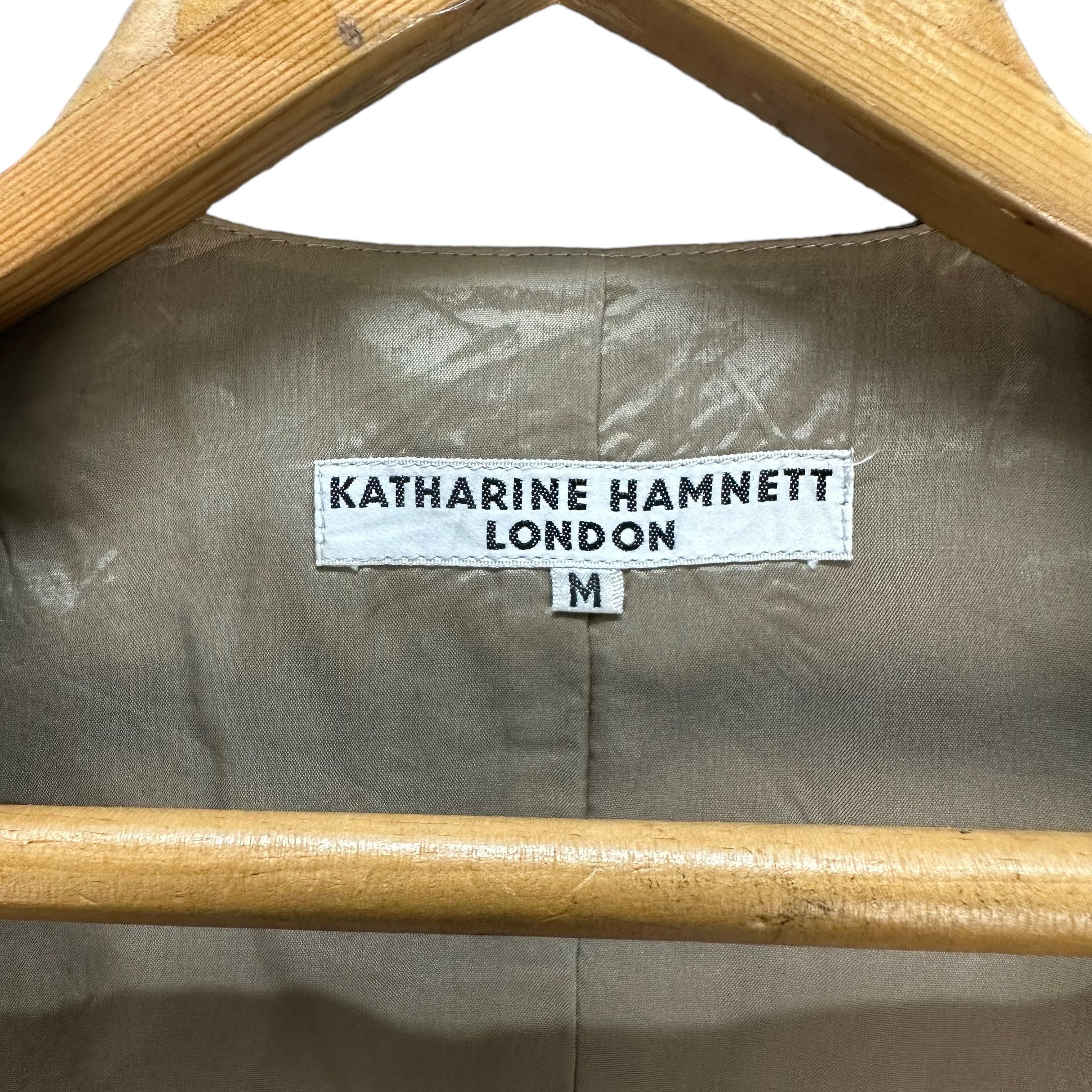 Katharine Hamnett London KATHARINE HAMNETT LONDON CHECKED VEST #7979-194 Size M / US 6-8 / IT 42-44 - 5 Thumbnail