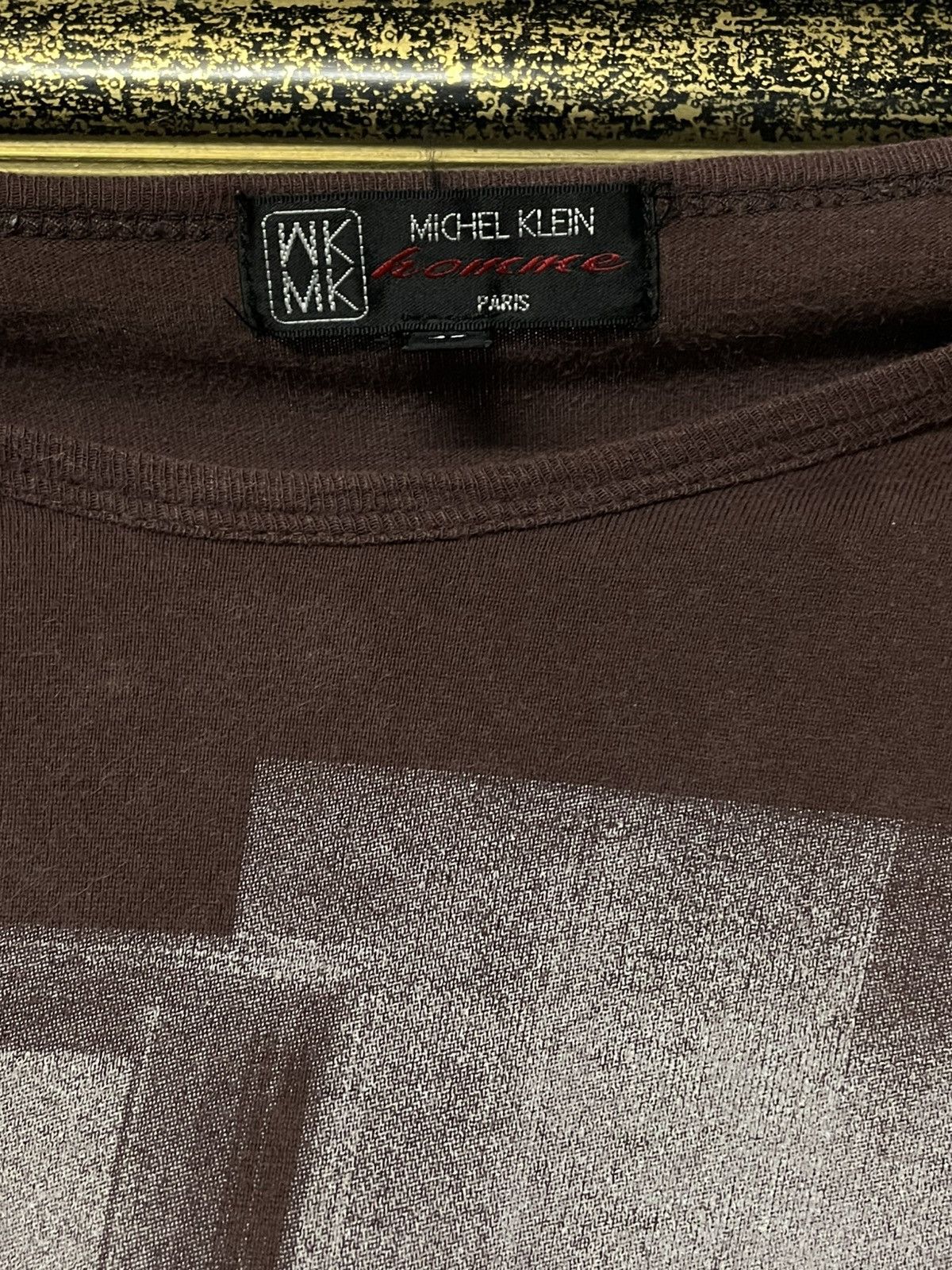 Michel Klein Vintage 1990s Japan Michel Klein ‘Music Is Art’ Longsleeve Size US S / EU 44-46 / 1 - 7 Thumbnail