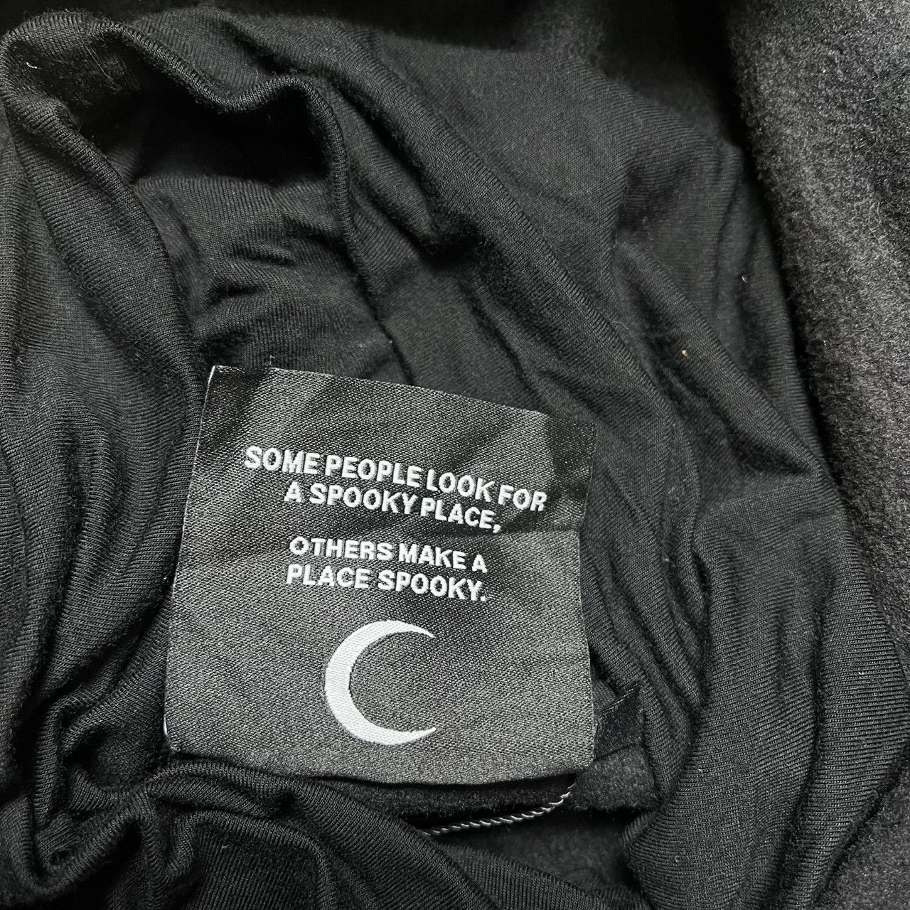 Le Grande Bleu (L.G.B.) Killstar Black Zip Detail Hoodie Gothic Size US XL / EU 56 / 4 - 3 Thumbnail