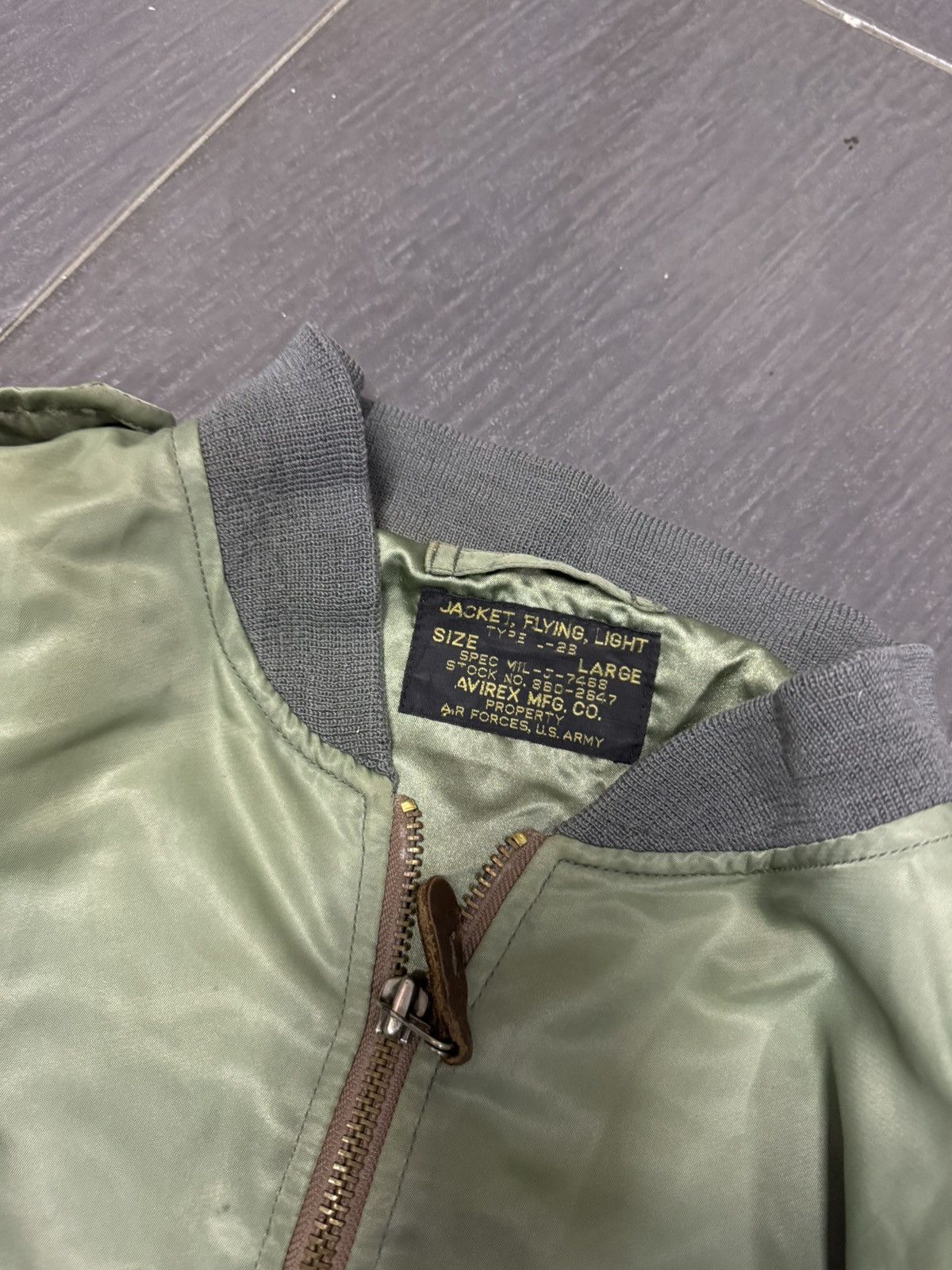 Avirex × Vintage VINTAGE AVIREX BOMBER JACKET Size US L / EU 52-54 / 3 - 4 Thumbnail