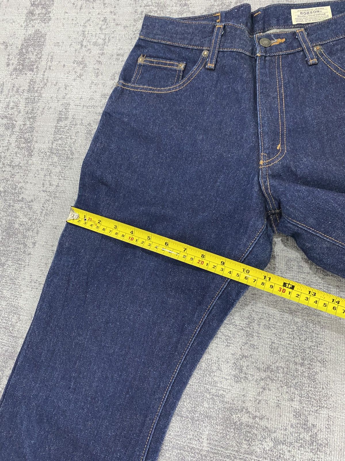 Japanese Brand Super flared bootcut bobson raw denim jeans Size US 28 / EU 44 - 4 Thumbnail