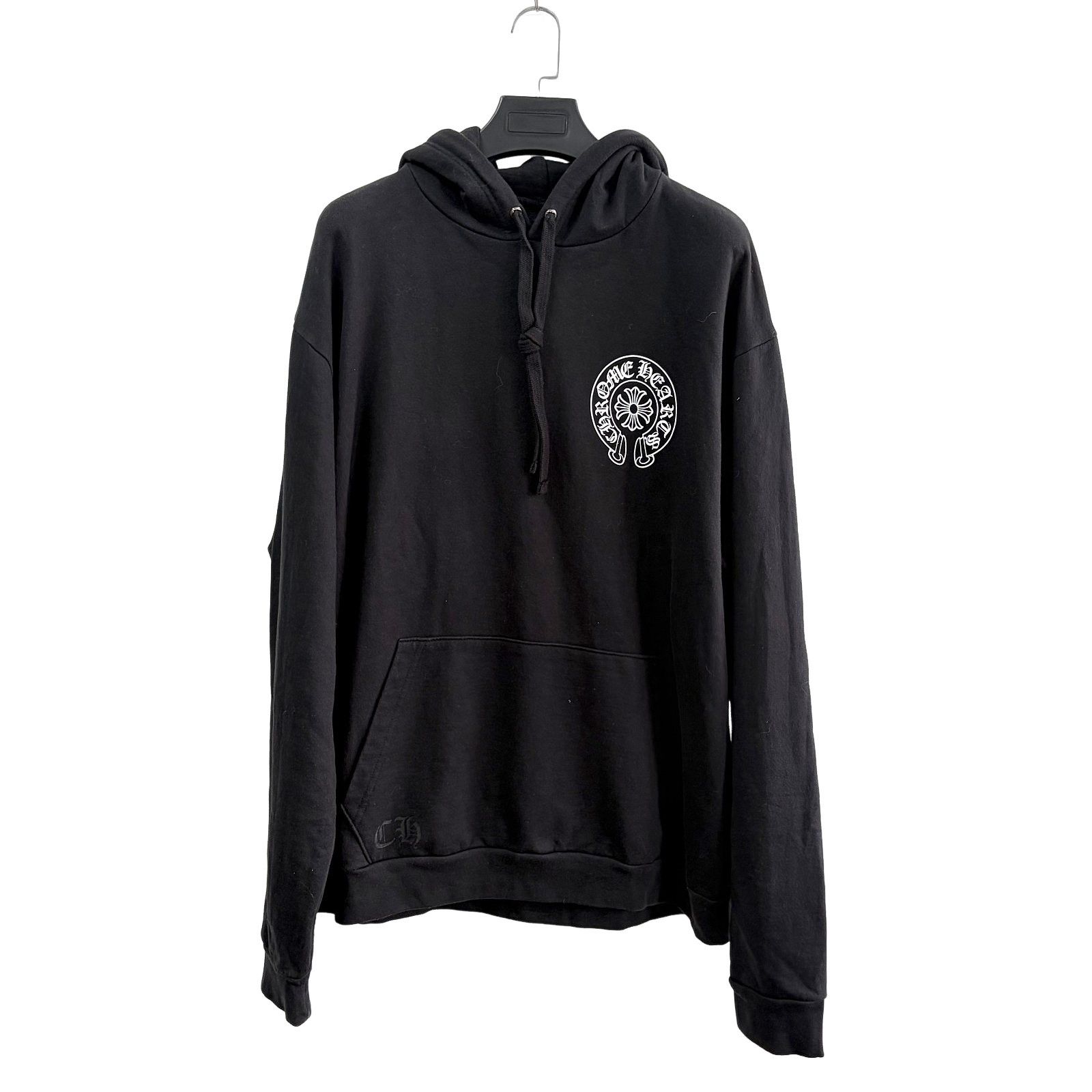 Chrome Hearts Chrome Heart Hoodie Cross Biglogo And Zipper Cross