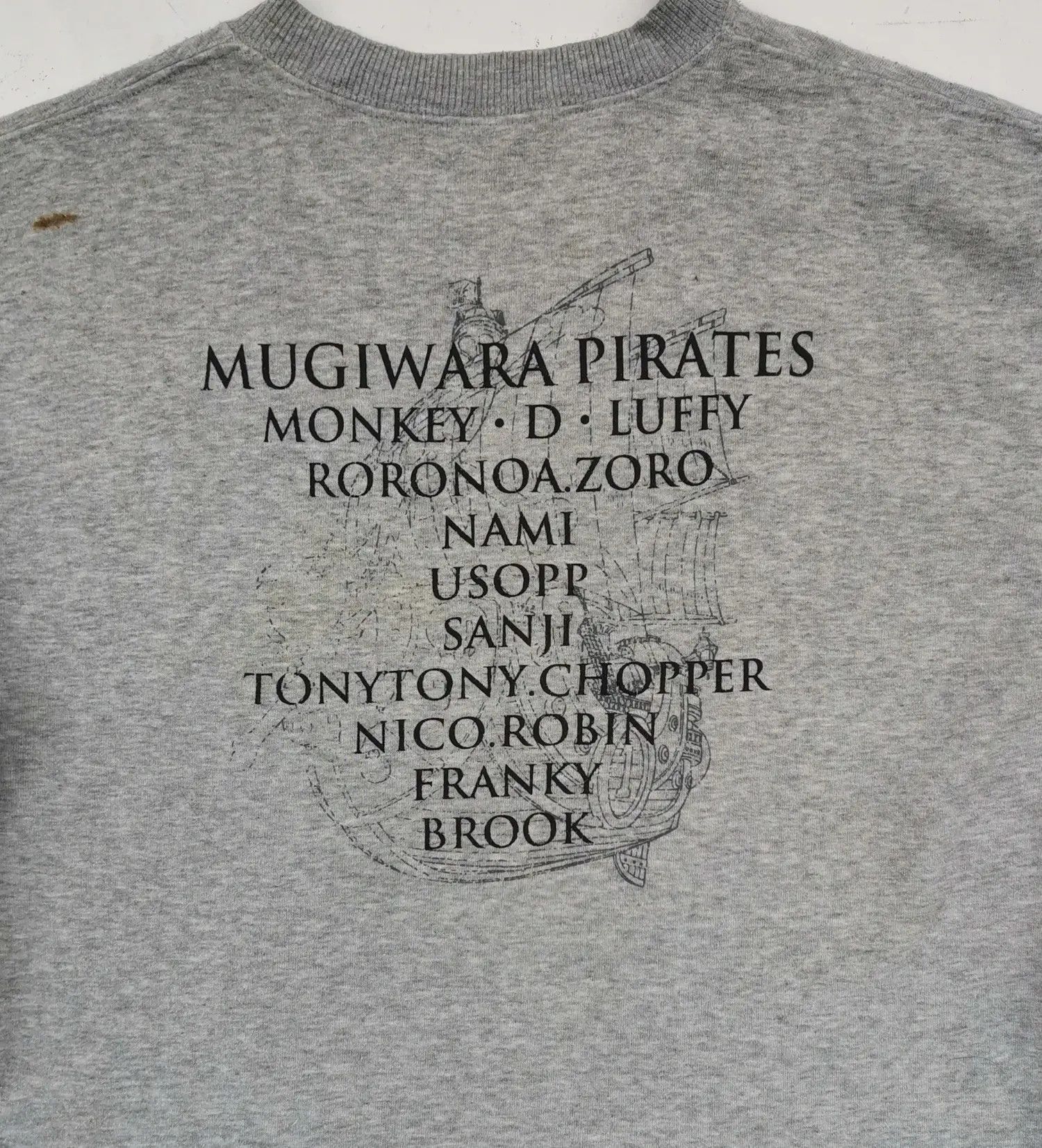 Anime × One Piece Rare!!! One Piece Big Logo Sweatshirt Size US L / EU 52-54 / 3 - 12 Thumbnail