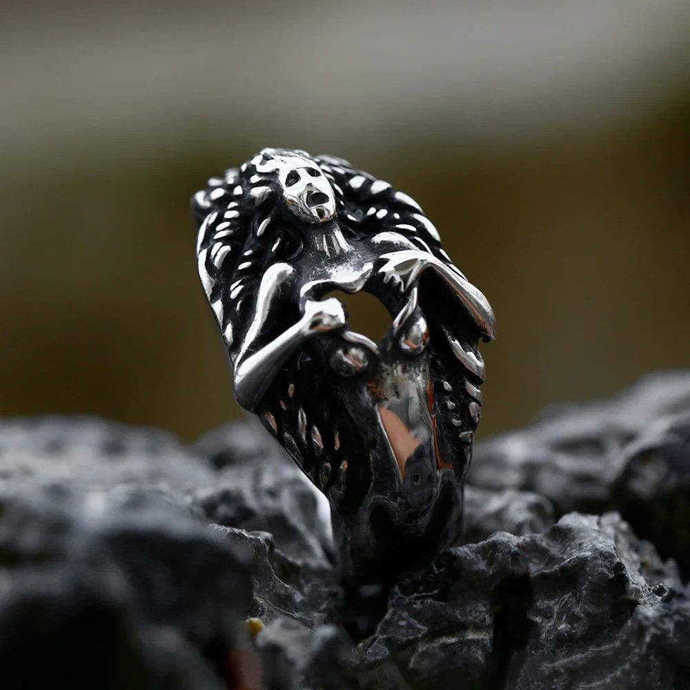 Jewelry Creative Naked Girl Goddess Ring Size ONE SIZE - 1 Thumbnail