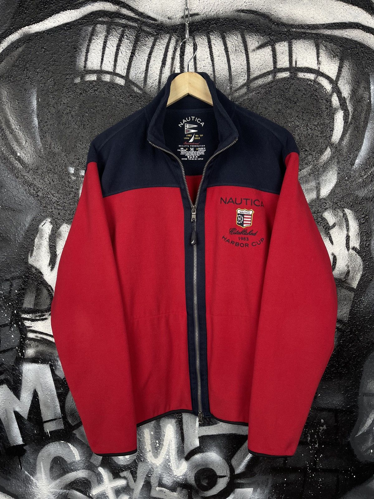 Nautica Nautica Established Harbor Cup Full Zip Fleece Jacket Size M Size US M / EU 48-50 / 2 - 4 Thumbnail