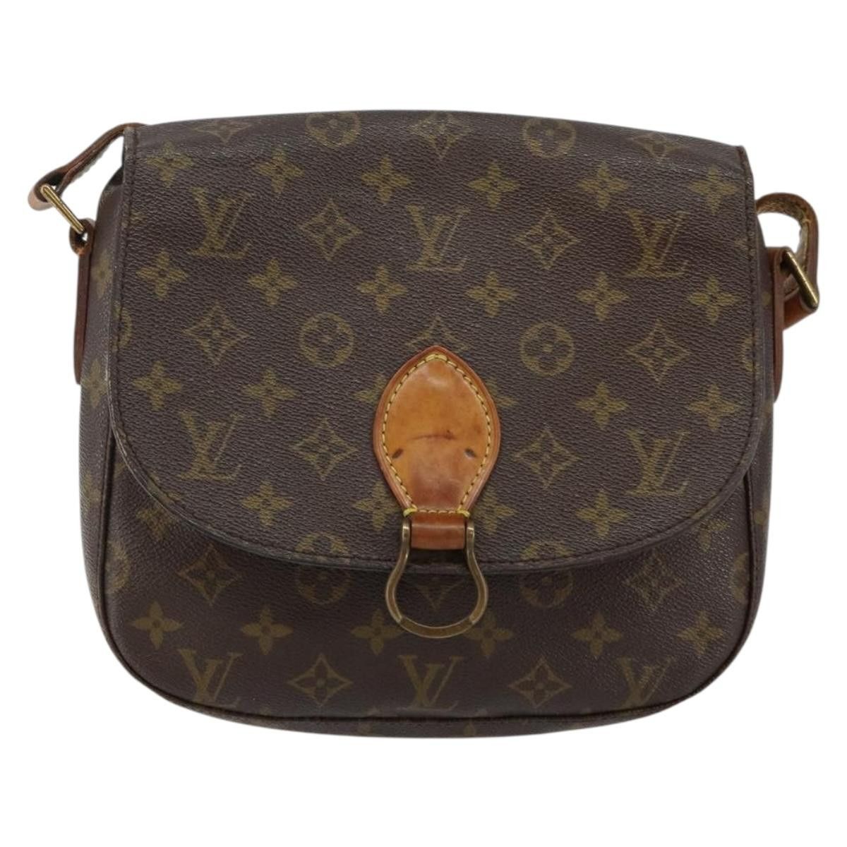Louis Vuitton LOUIS VUITTON Monogram Saint Cloud GM Shoulder Bag M51242 Size ONE SIZE - 2 Thumbnail