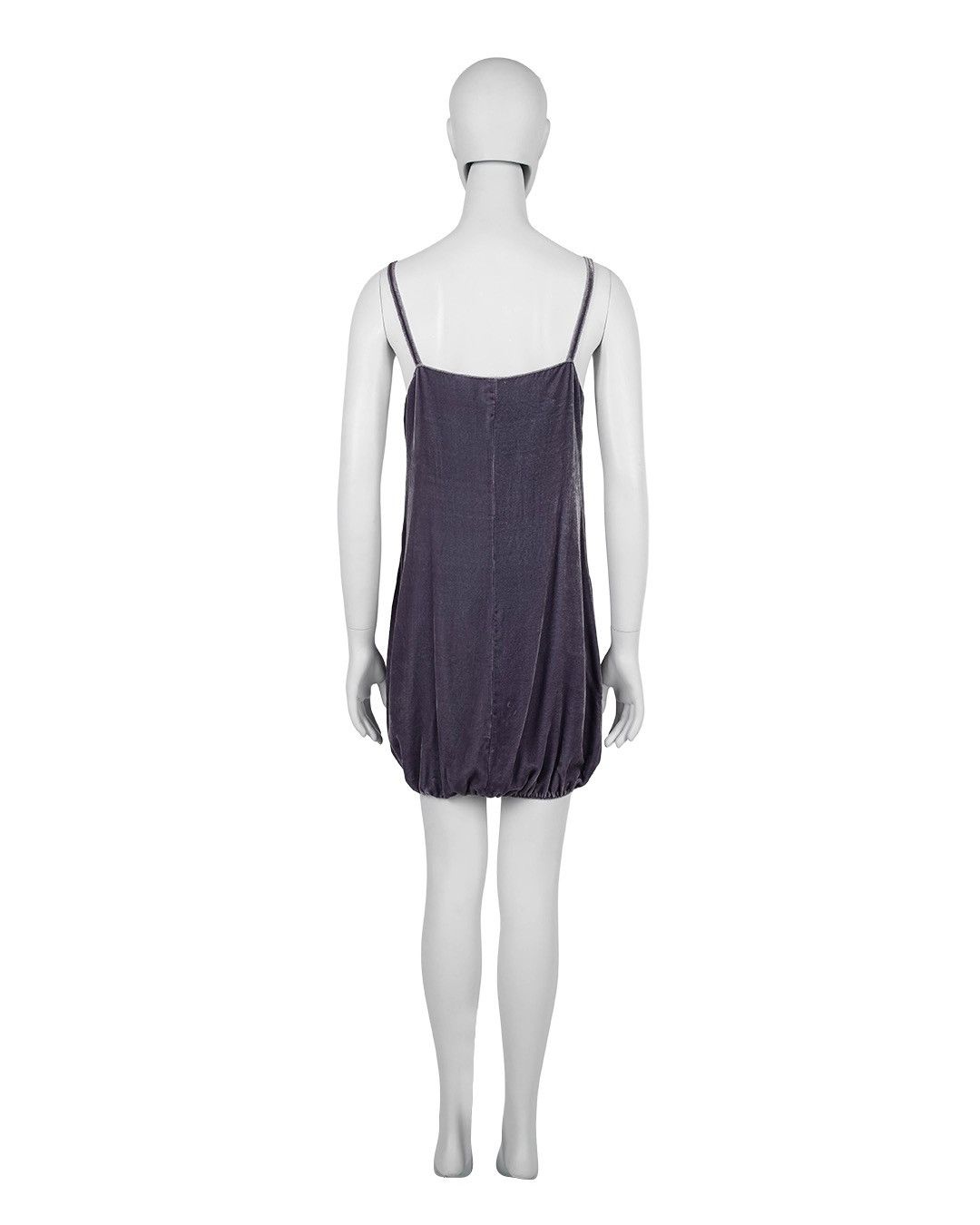 Miu Miu Miu Miu F/W1998 Lilac Velvet Dress Size M / US 6-8 / IT 42-44 - 8 Thumbnail