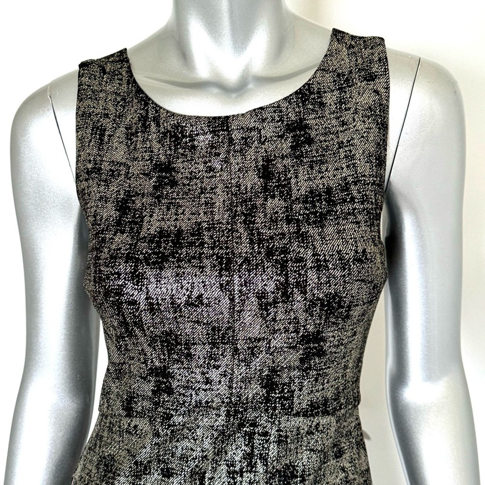 Other ALYTHEA Dress, Size S, Black with Silver Size S / US 4 / IT 40 - 4 Thumbnail