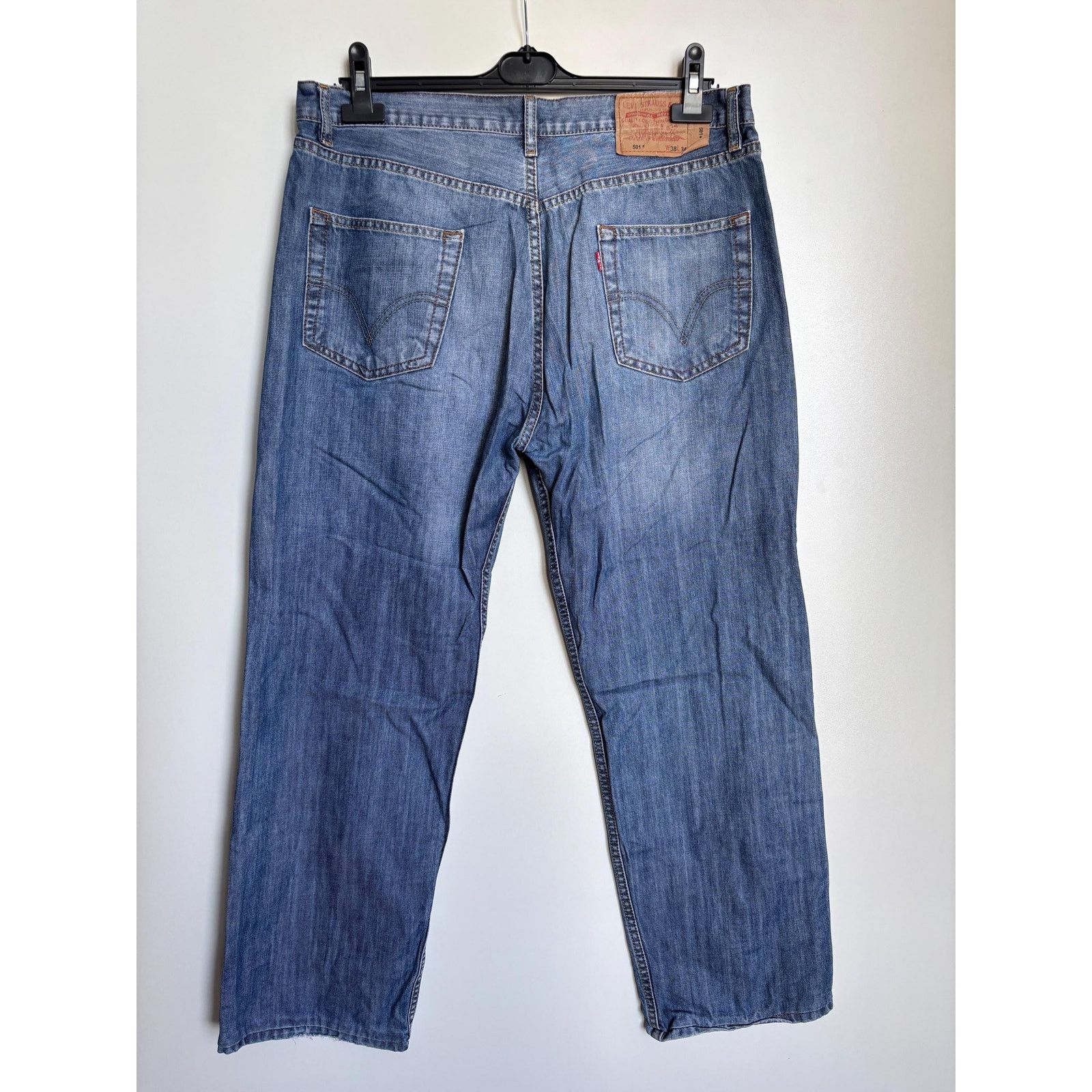 Levi's Levi’s 501 USA 1996 Light Wash Jeans W38 L34 Button Fly Rare Size US 38 / EU 54 - 6 Thumbnail