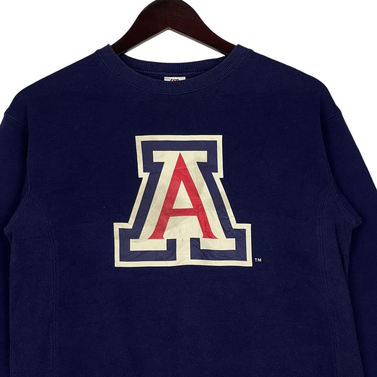 Vintage The University Of Arizona Blue Pullover Jumper Size S Size S / US 4 / IT 40 - 4 Thumbnail