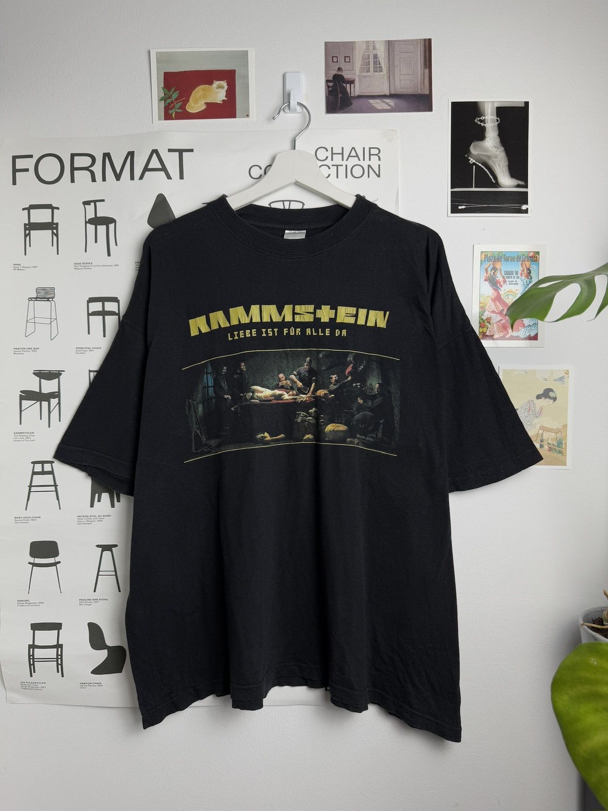 Band Tees × Vintage Vintage 90s Rammstein promo merch tour t-shirt tee XXL rock Size US XXL / EU 58 / 5 - 1 Thumbnail